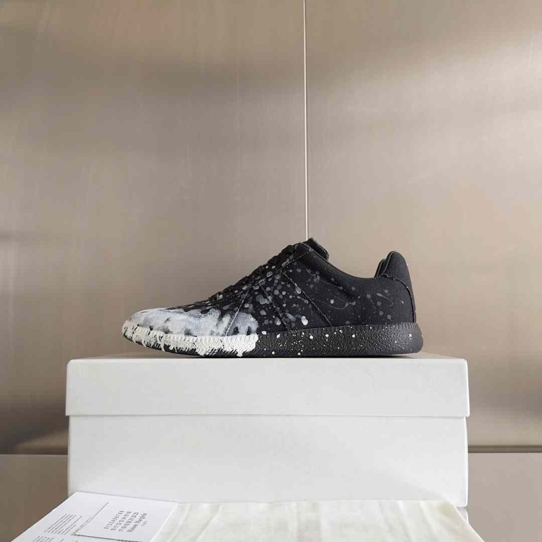 Maison Margiela Replica 'Paint Splatter - Black' - FashionPlug
