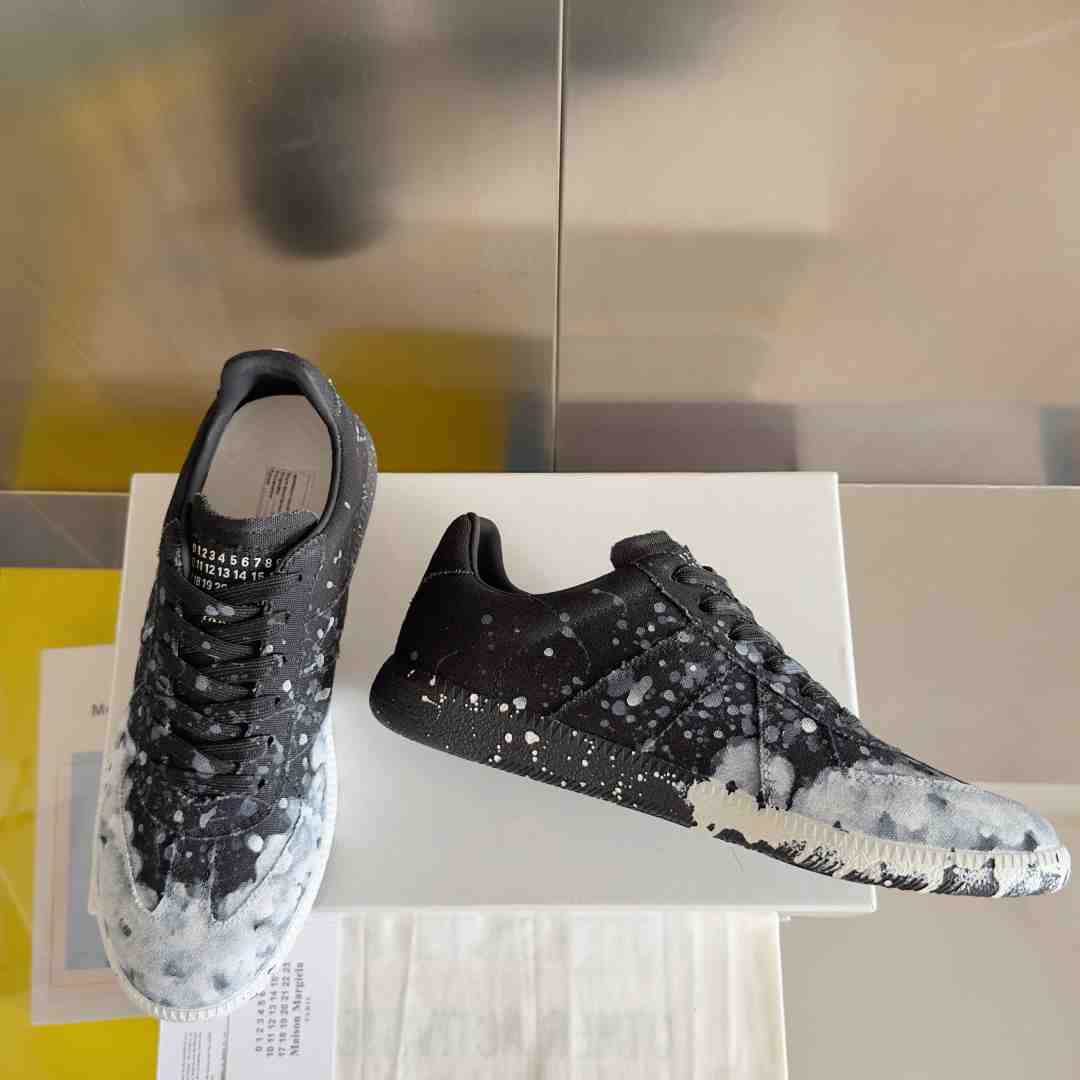 Maison Margiela Replica 'Paint Splatter - Black' - FashionPlug