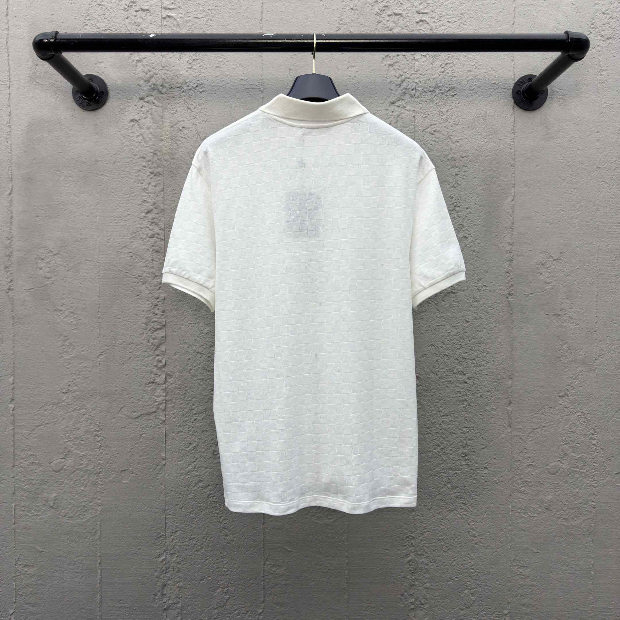 Louis Vuitton Damier Signature Polo Shirt  1AGIL7 - FashionPlug