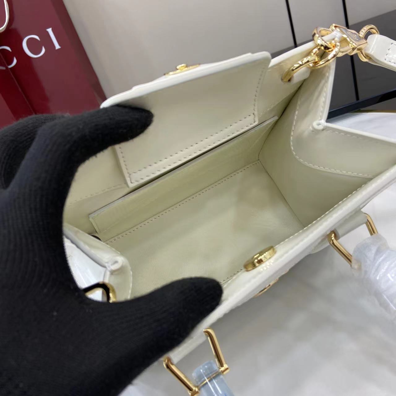 Gucci Gucci Diana Small Tote Bag - FashionPlug