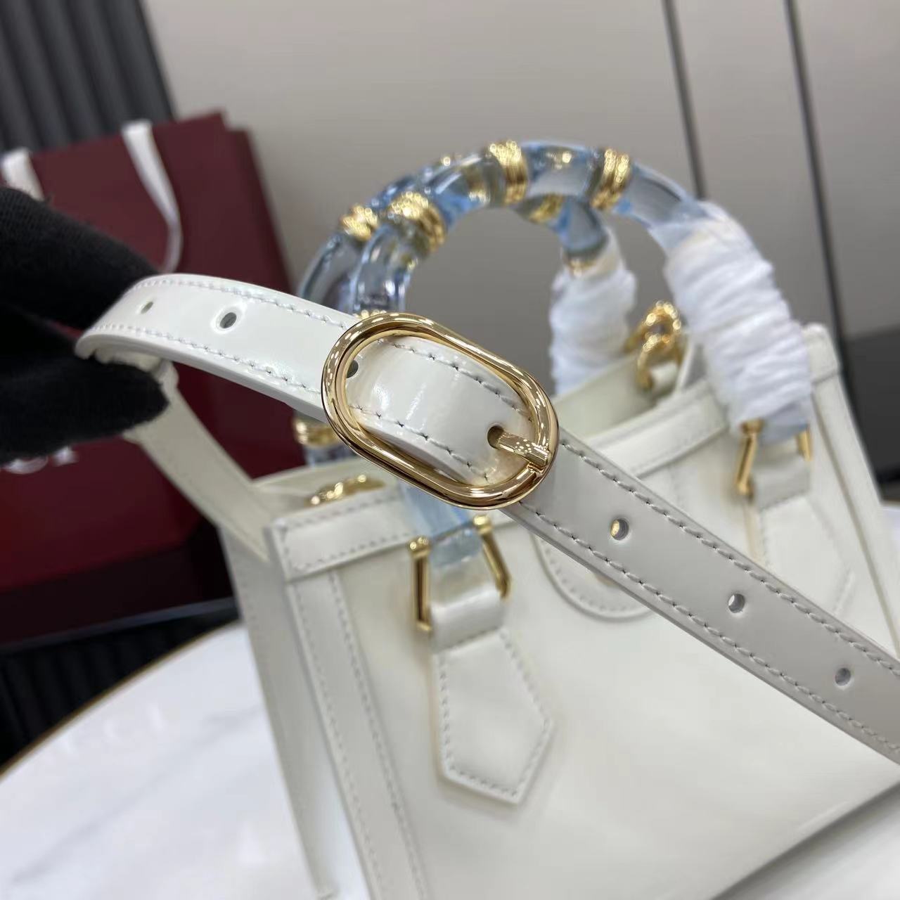 Gucci Gucci Diana Small Tote Bag - FashionPlug