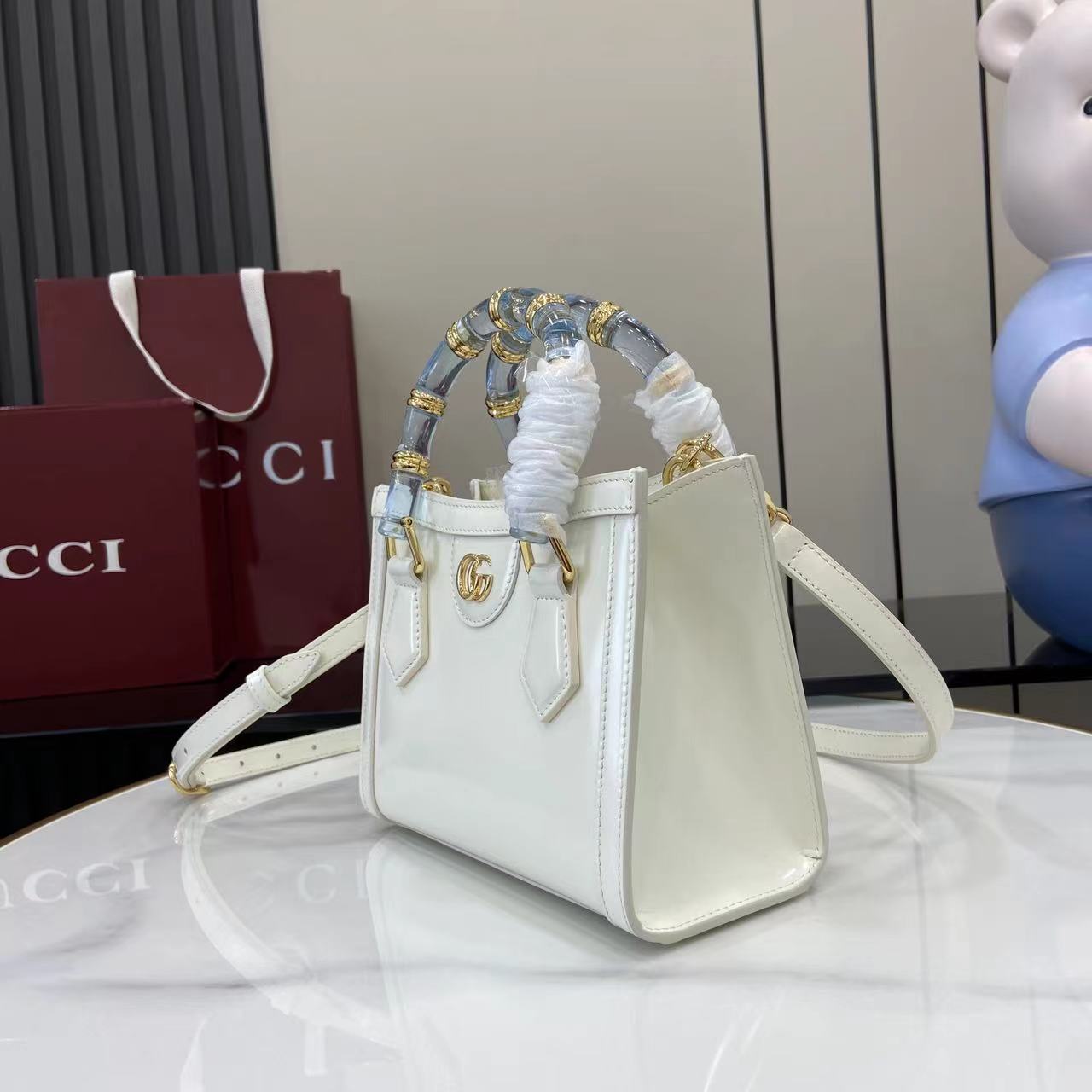 Gucci Gucci Diana Small Tote Bag - FashionPlug