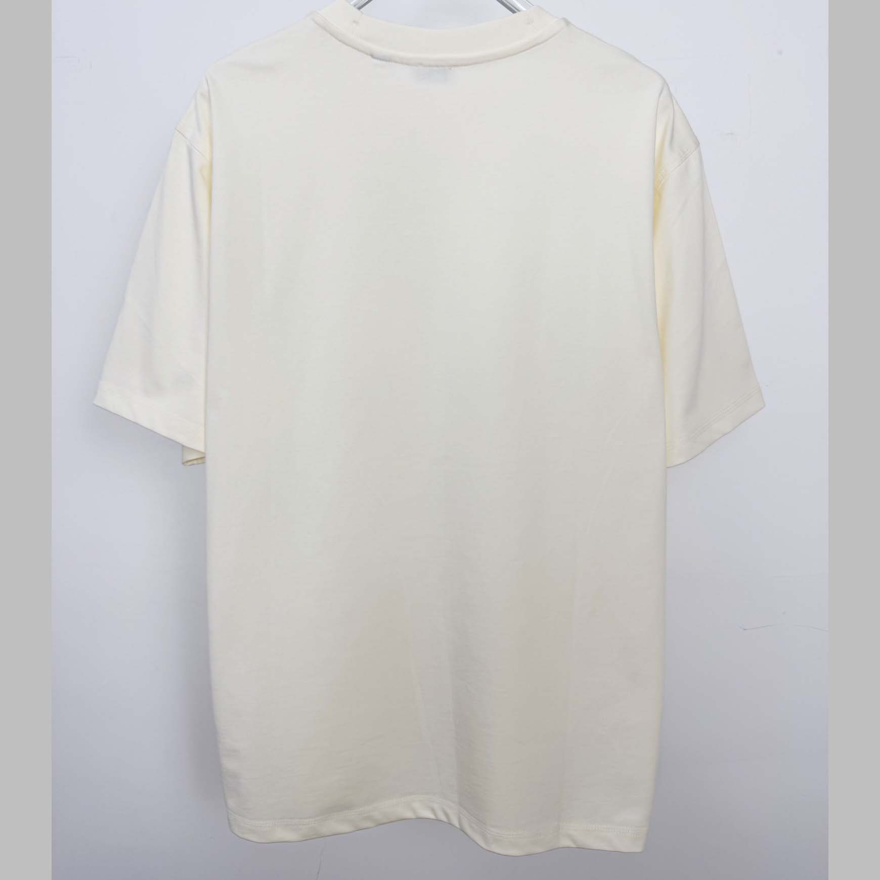 Burberry Check Label Cotton T-shirt  - FashionPlug
