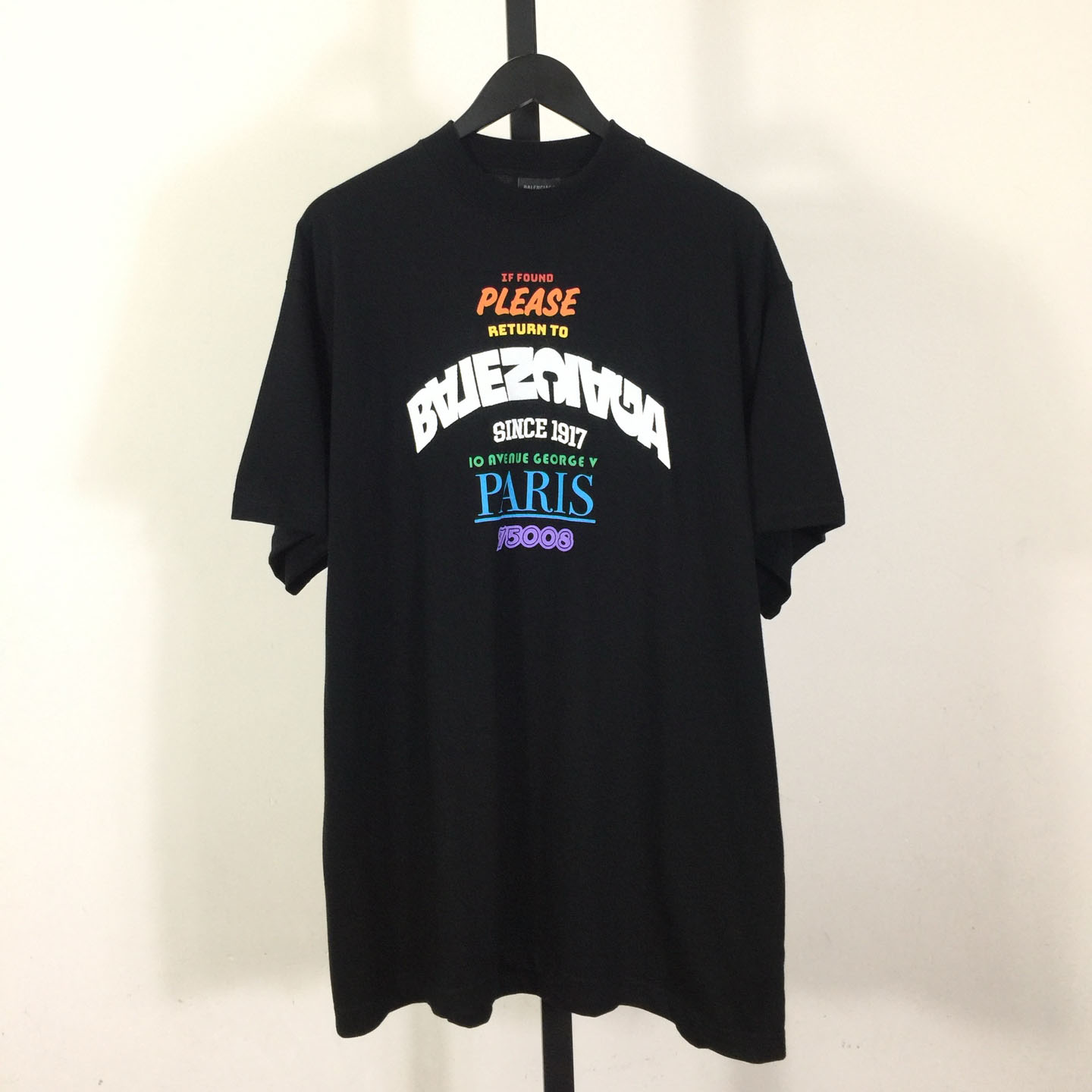 Balenciaga Cotton T-Shirt  - FashionPlug