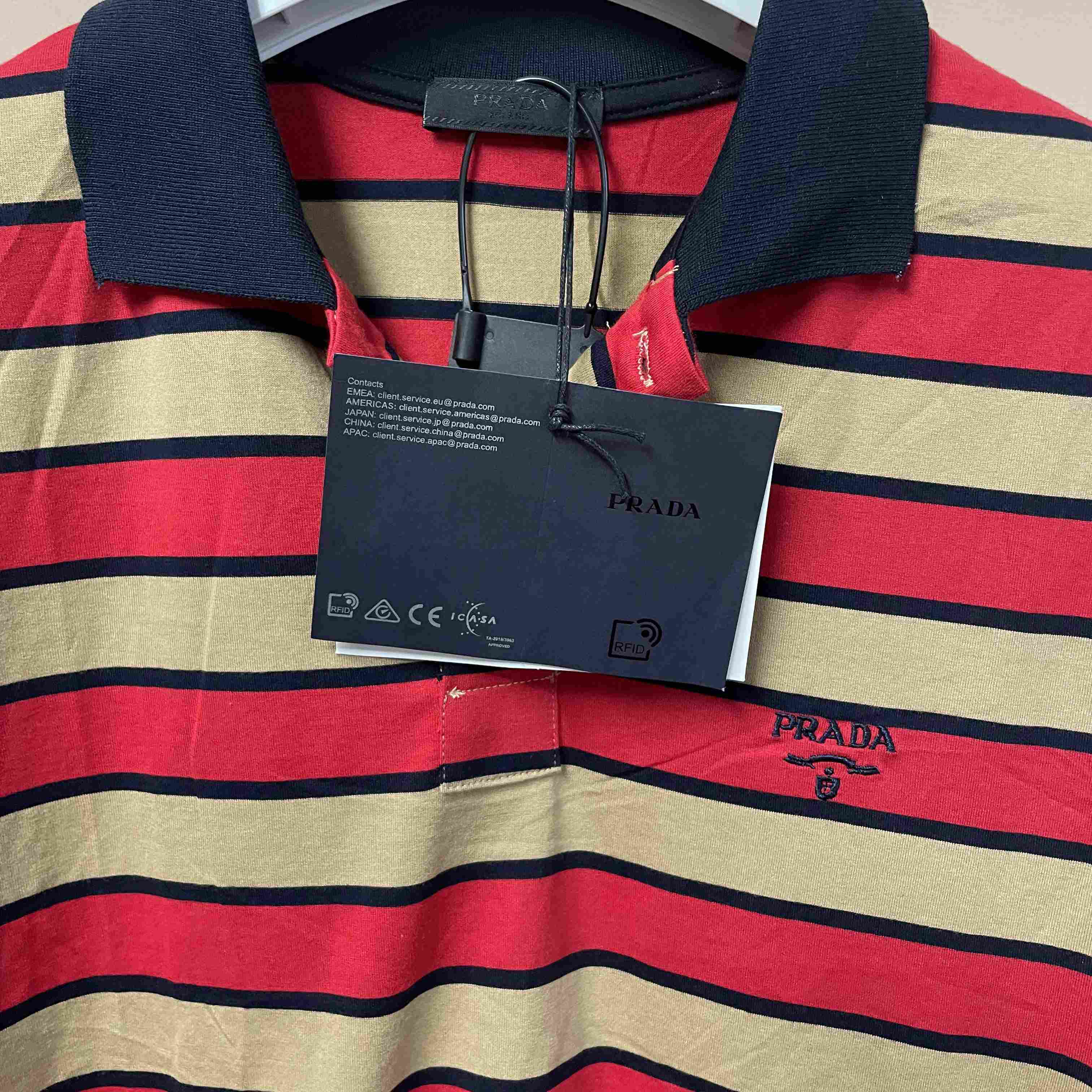 Prada Cotton polo shirt - FashionPlug