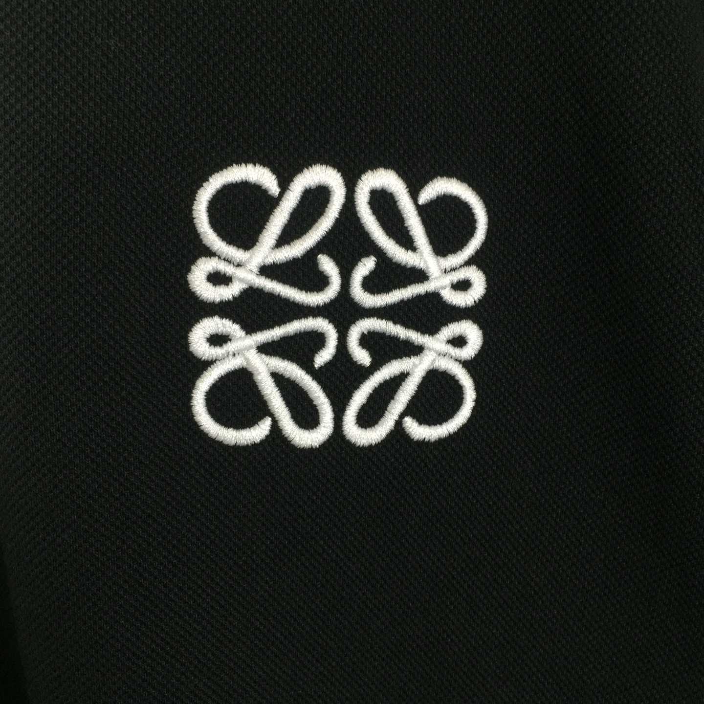 Loewe Logo Cotton Polo Shirt - FashionPlug