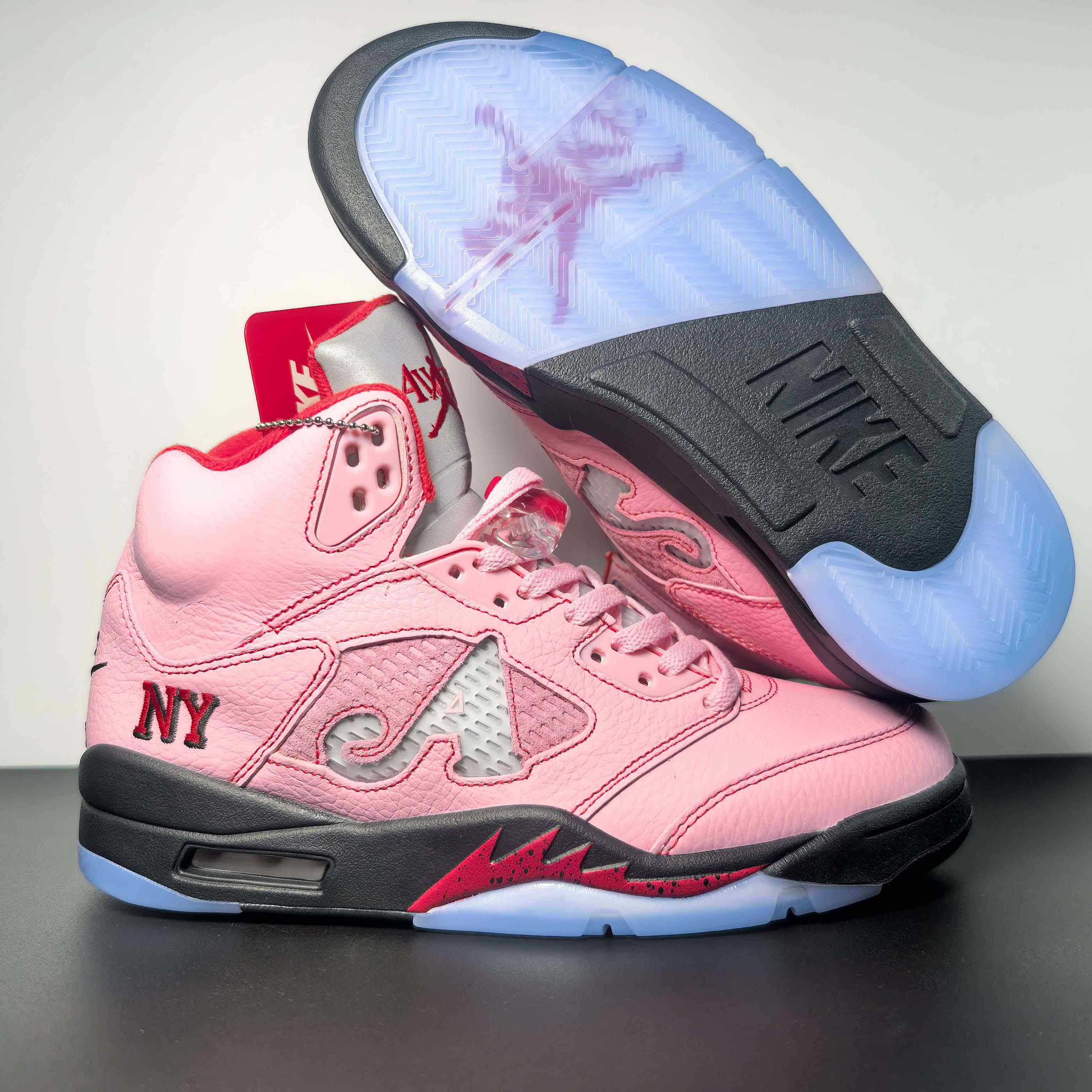 Awake NY x Air Jordan 5 “Arctic Pink”   DV4982-600 - FashionPlug