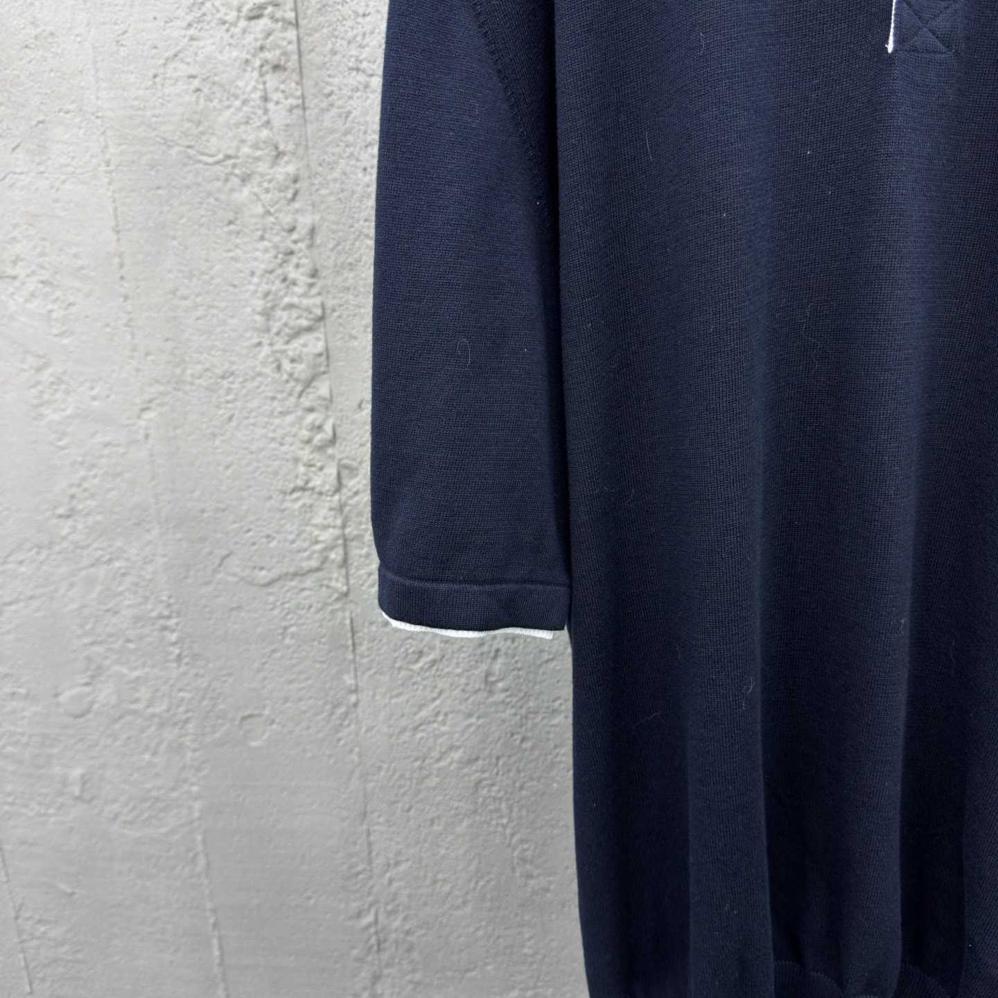 Louis Vuitton Embroidered Short-Sleeved Cotton Blend Polo Shirt   1AFQQK - FashionPlug