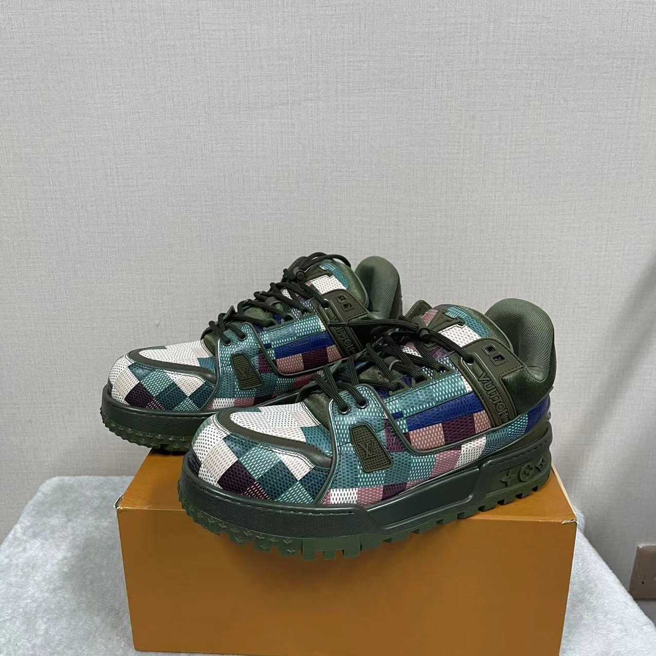 Louis Vuitton LV Trainer Maxi Sneaker  (50% Off Sale)xz725  - FashionPlug