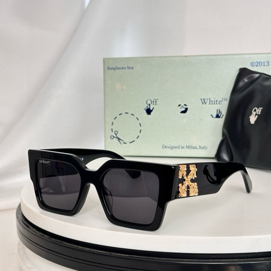 Off White OERI003 Sunglasses    - FashionPlug