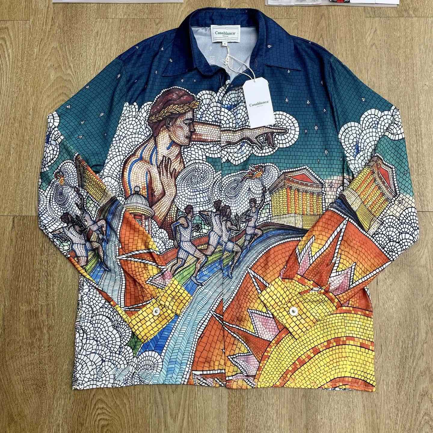 Casablanca Les Jeux De L'Univers Shirt    CA3520 - FashionPlug