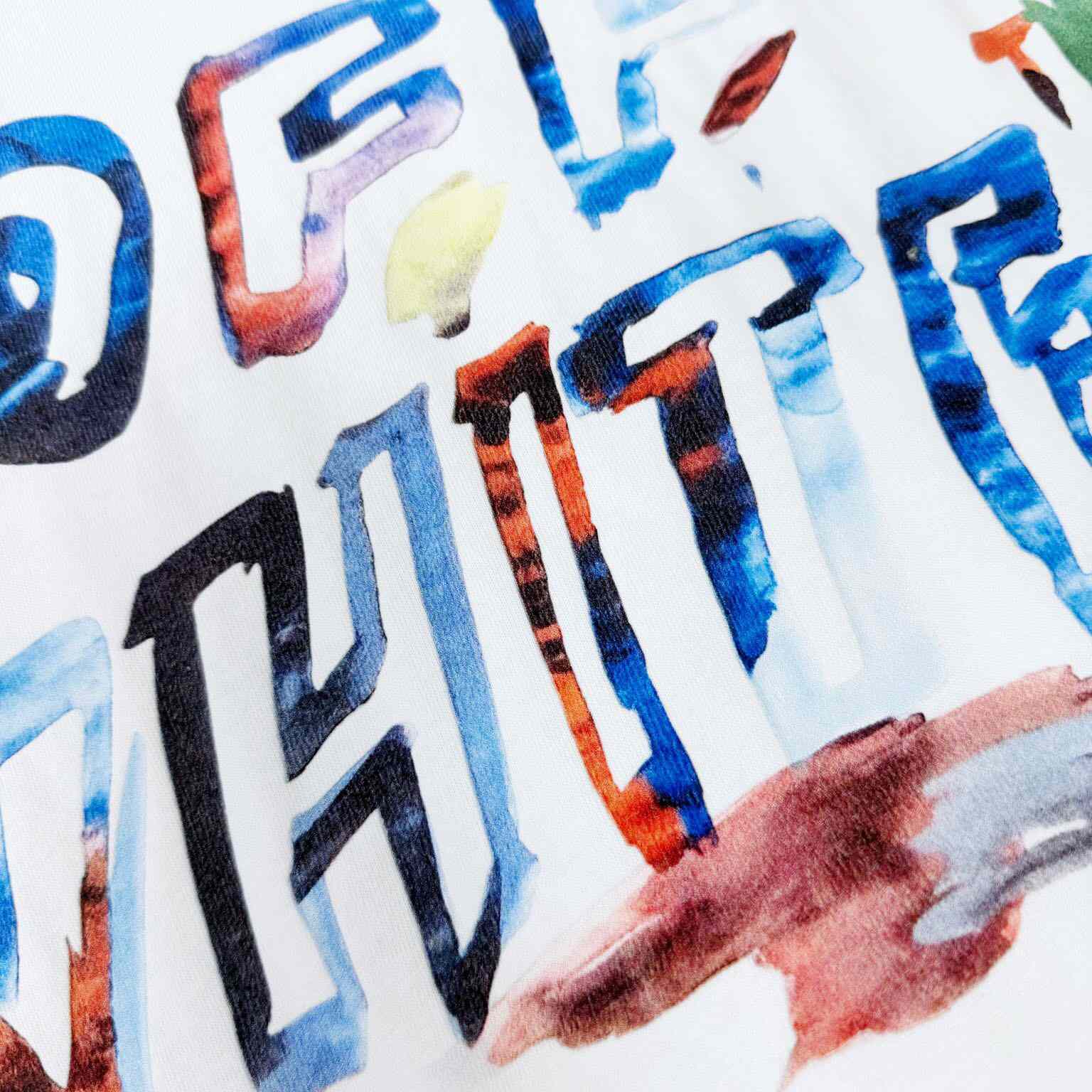 Off-White Watercolor Arrow T-Shirt - FashionPlug