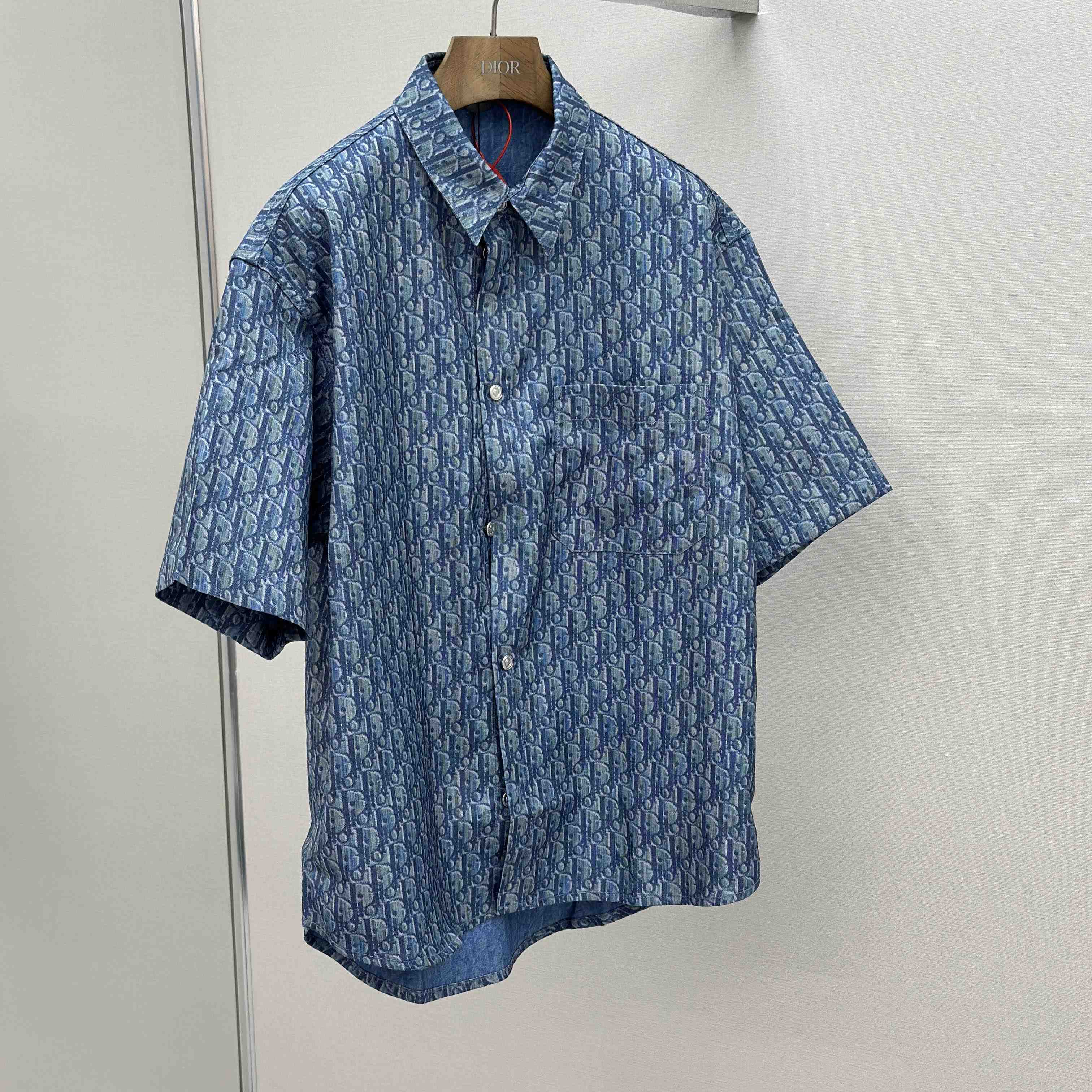 Dior Oblique Short-Sleeved Shirt - FashionPlug
