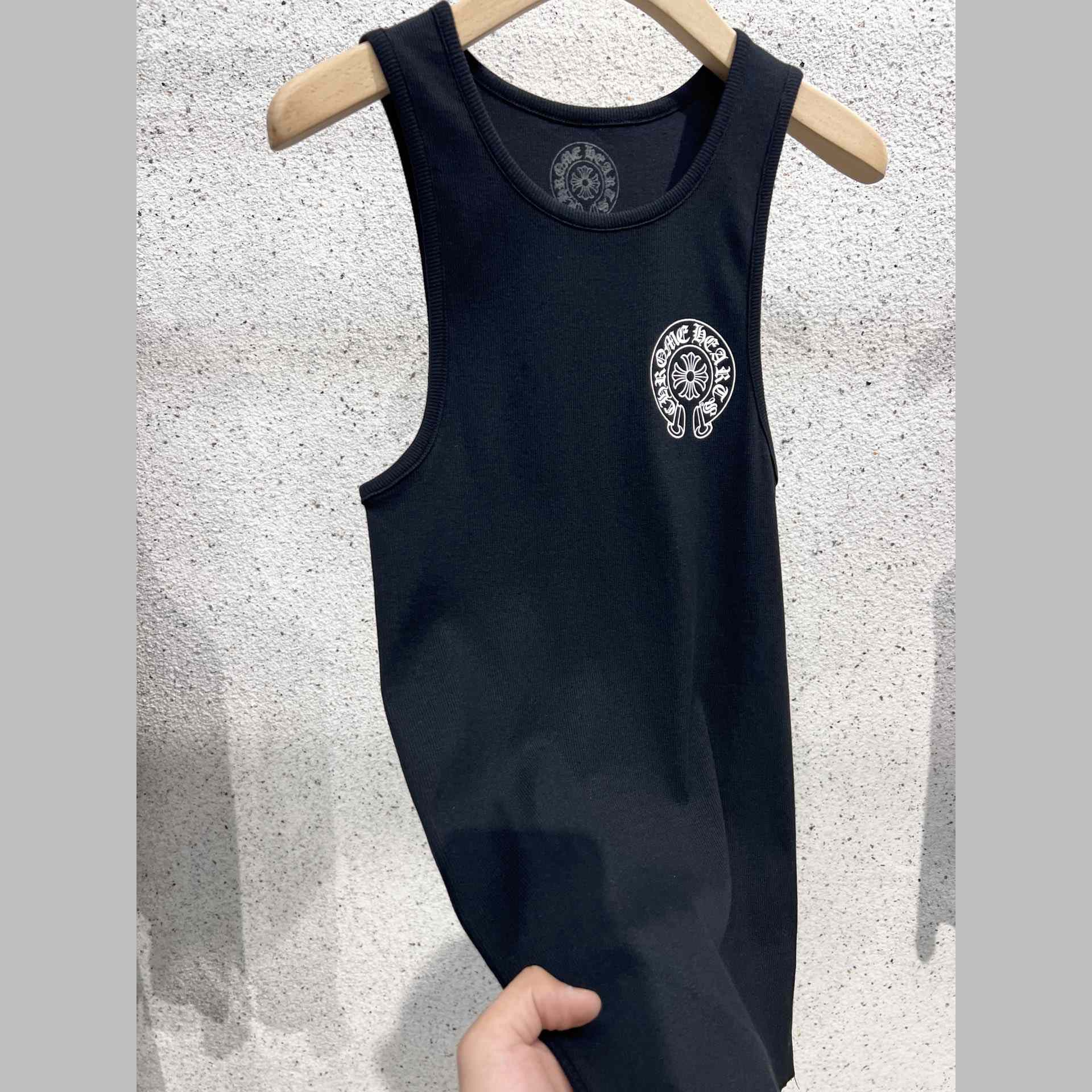 Chrome Hearts Cross Tank Top - FashionPlug