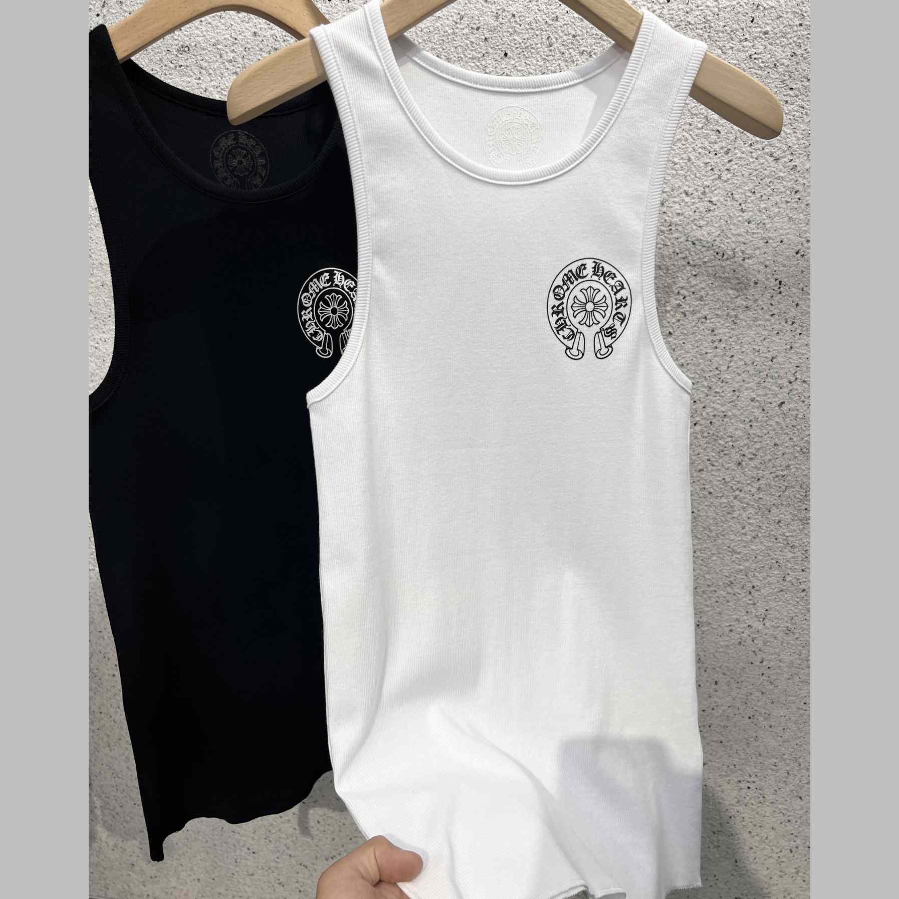 Chrome Hearts Cross Tank Top - FashionPlug