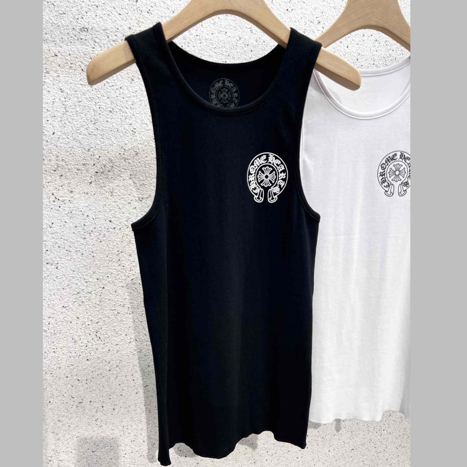 Chrome Hearts Cross Tank Top - FashionPlug