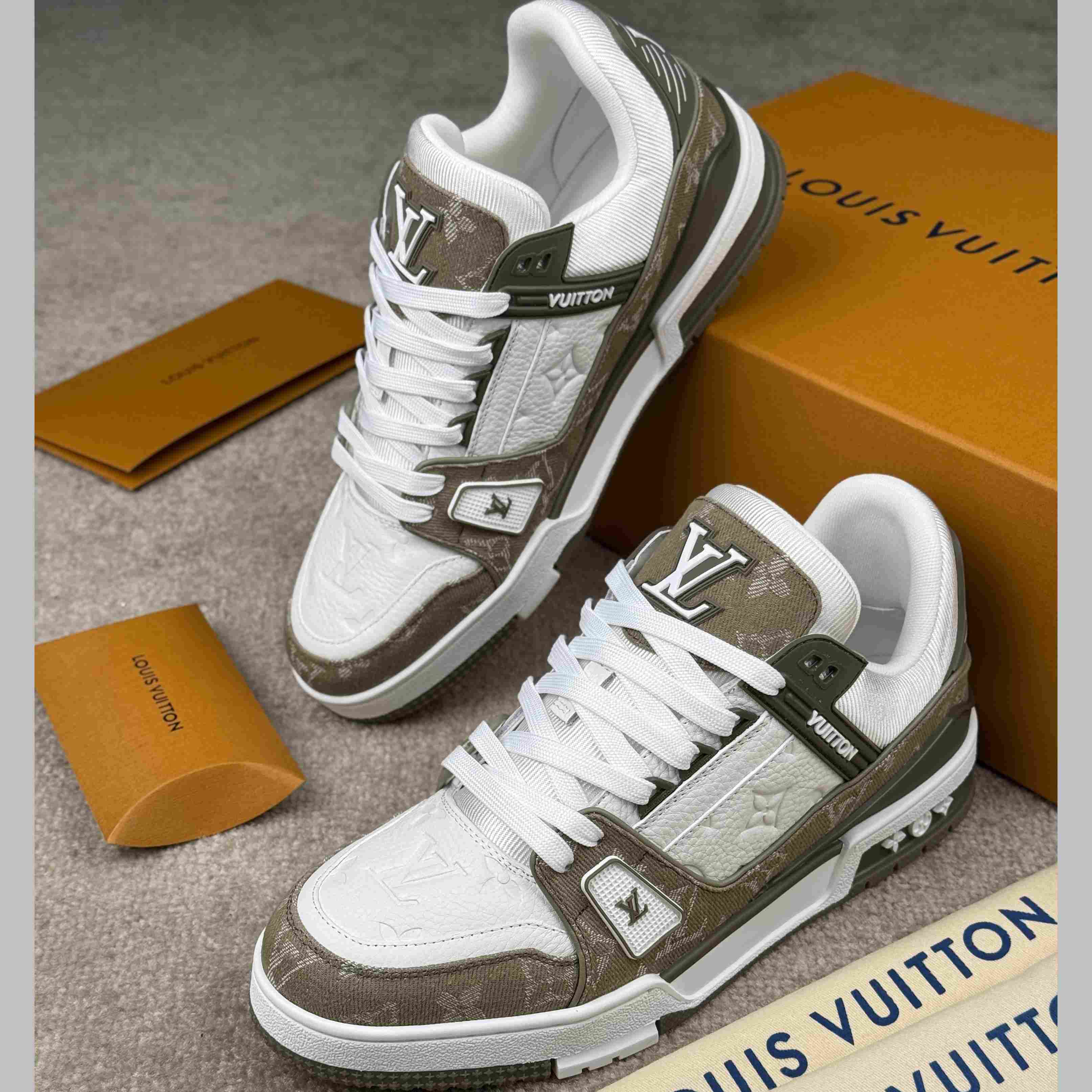 Louis Vuitton LV Trainer Sneaker   1AILAR - FashionPlug