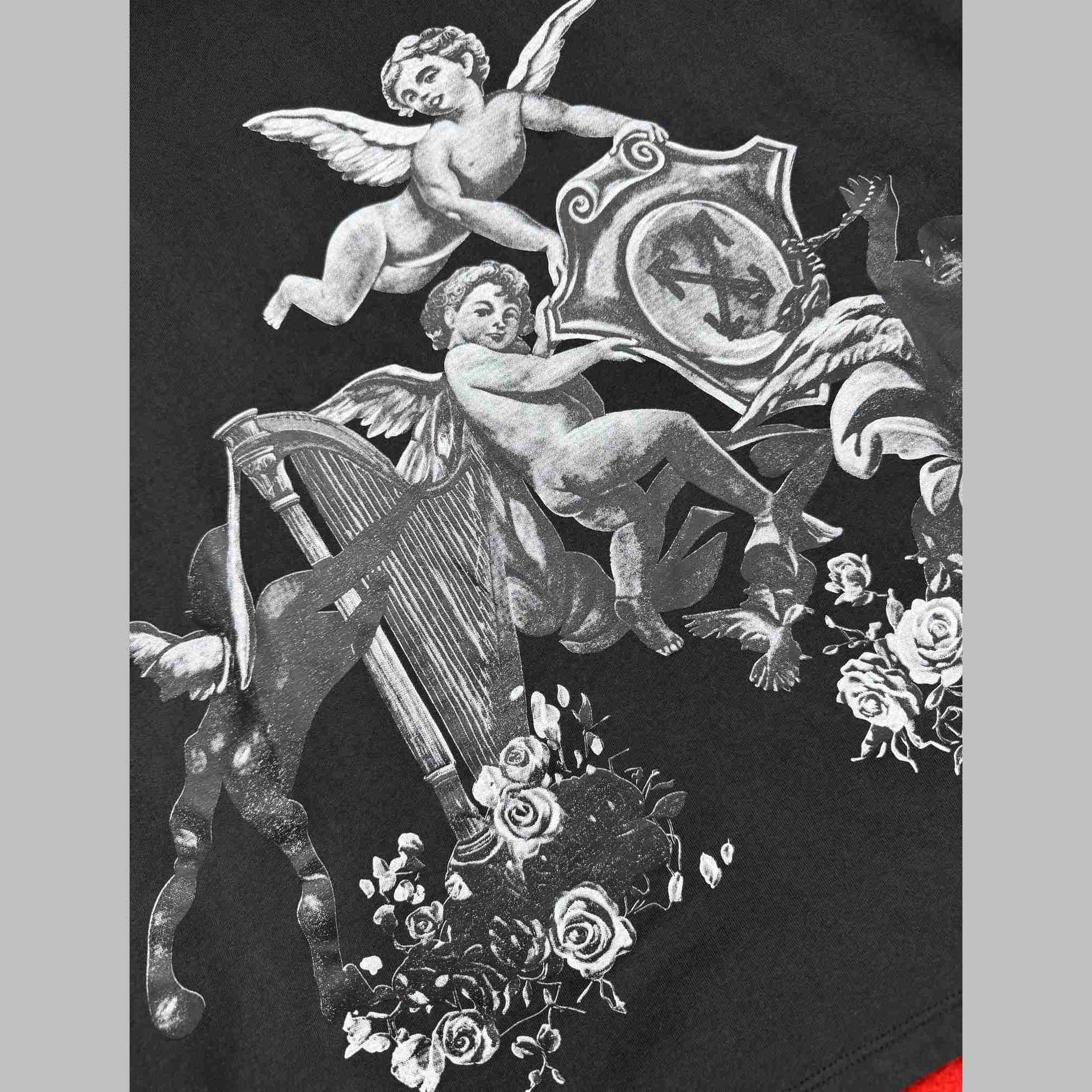 Off-White Putti Skate S/S Tee Vintage Black - White - FashionPlug