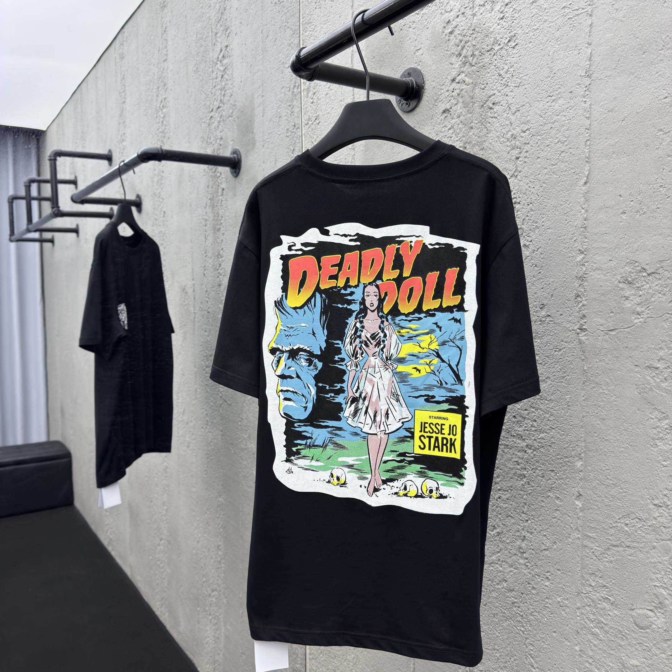 Chrome Hearts x Deadly Doll Short Sleeve Jersey  - FashionPlug
