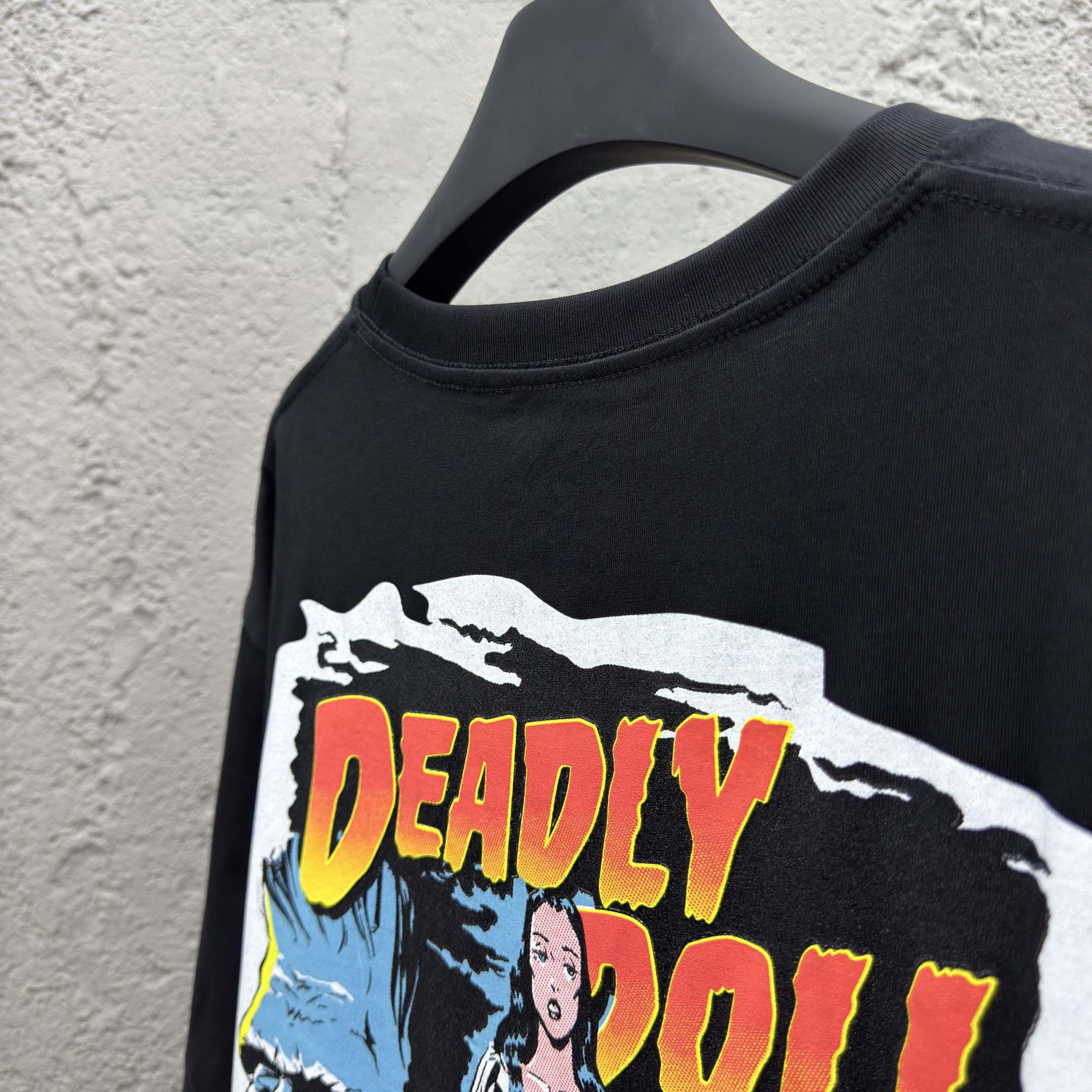 Chrome Hearts x Deadly Doll Short Sleeve Jersey  - FashionPlug