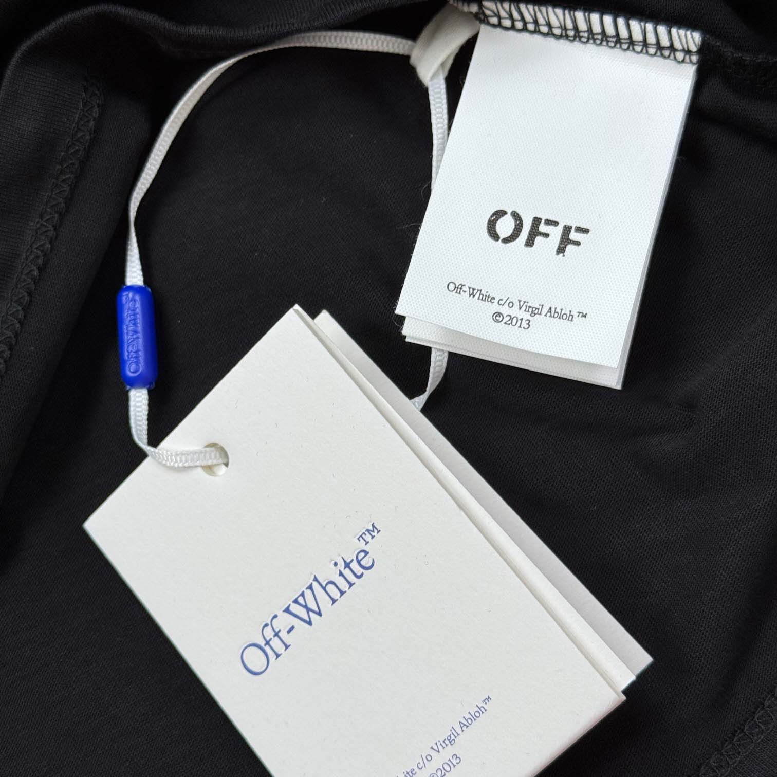 Off White Sketch Arrow T-Shirt - FashionPlug