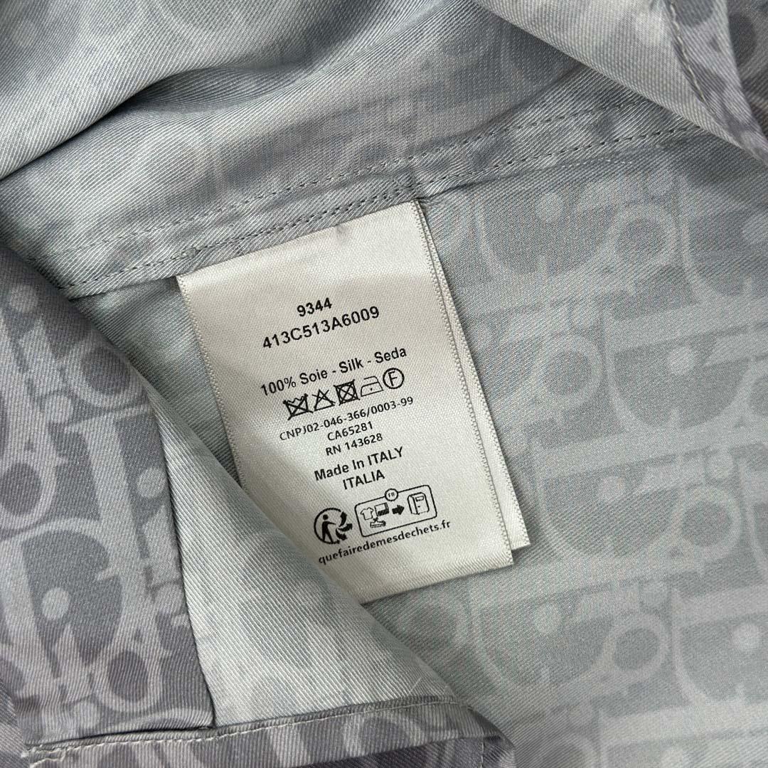 Dior Oblique Short-Sleeved Shirt - FashionPlug