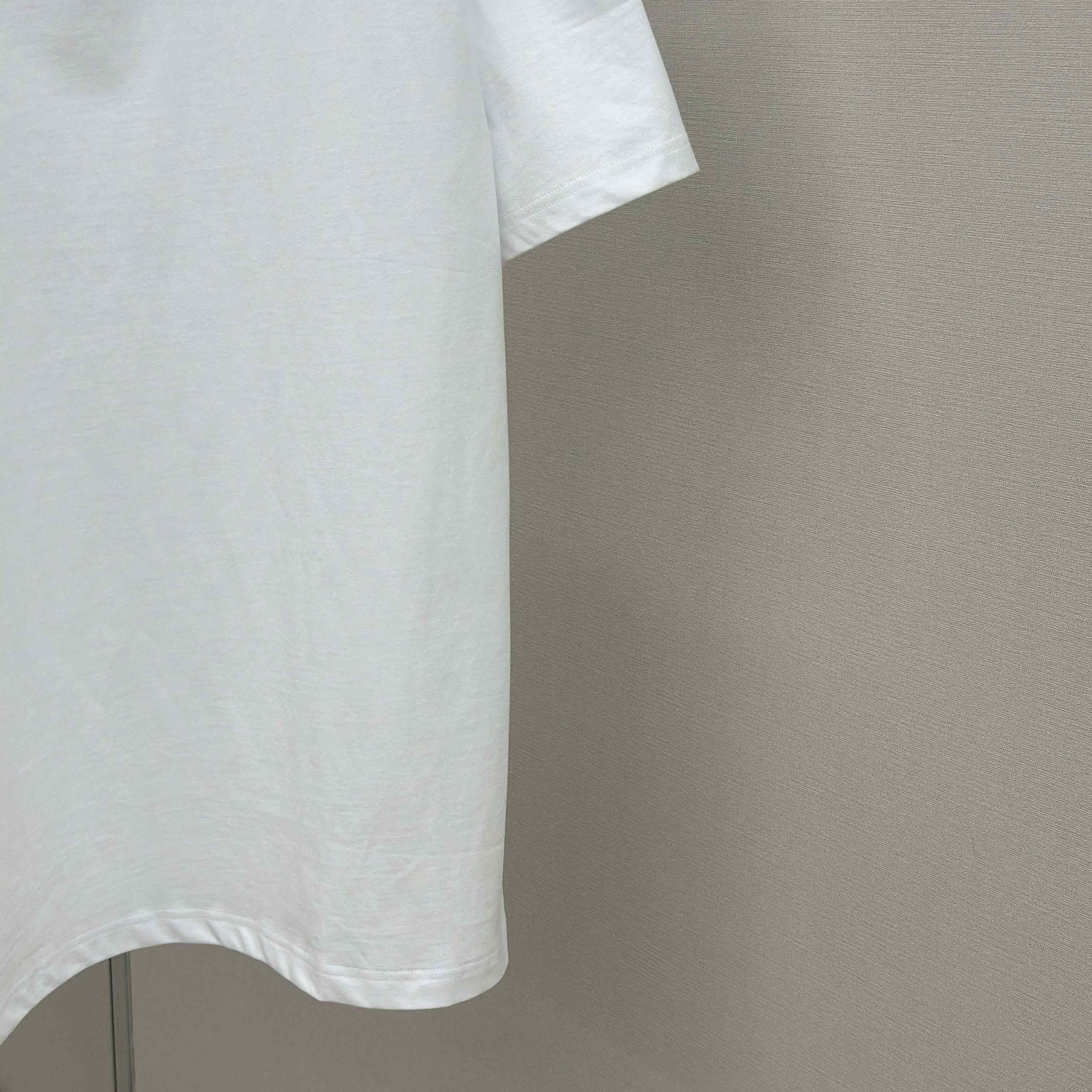 Givenchy T-shirt In Cotton With GIVENCHY Stamp Print - FashionPlug