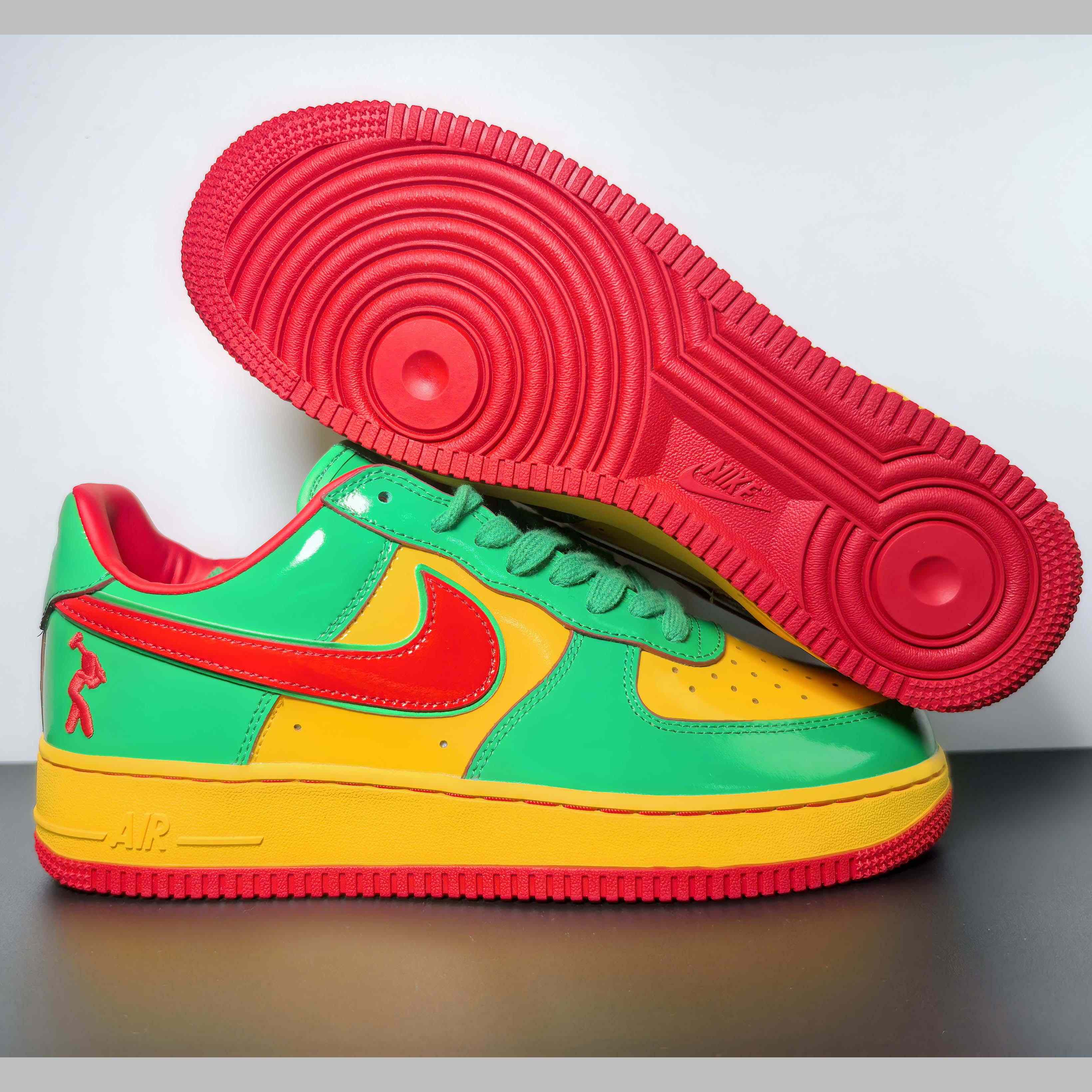 Lil Yachty x Nike Air Force 1 Low Lucky Green   IH4383-300 - FashionPlug