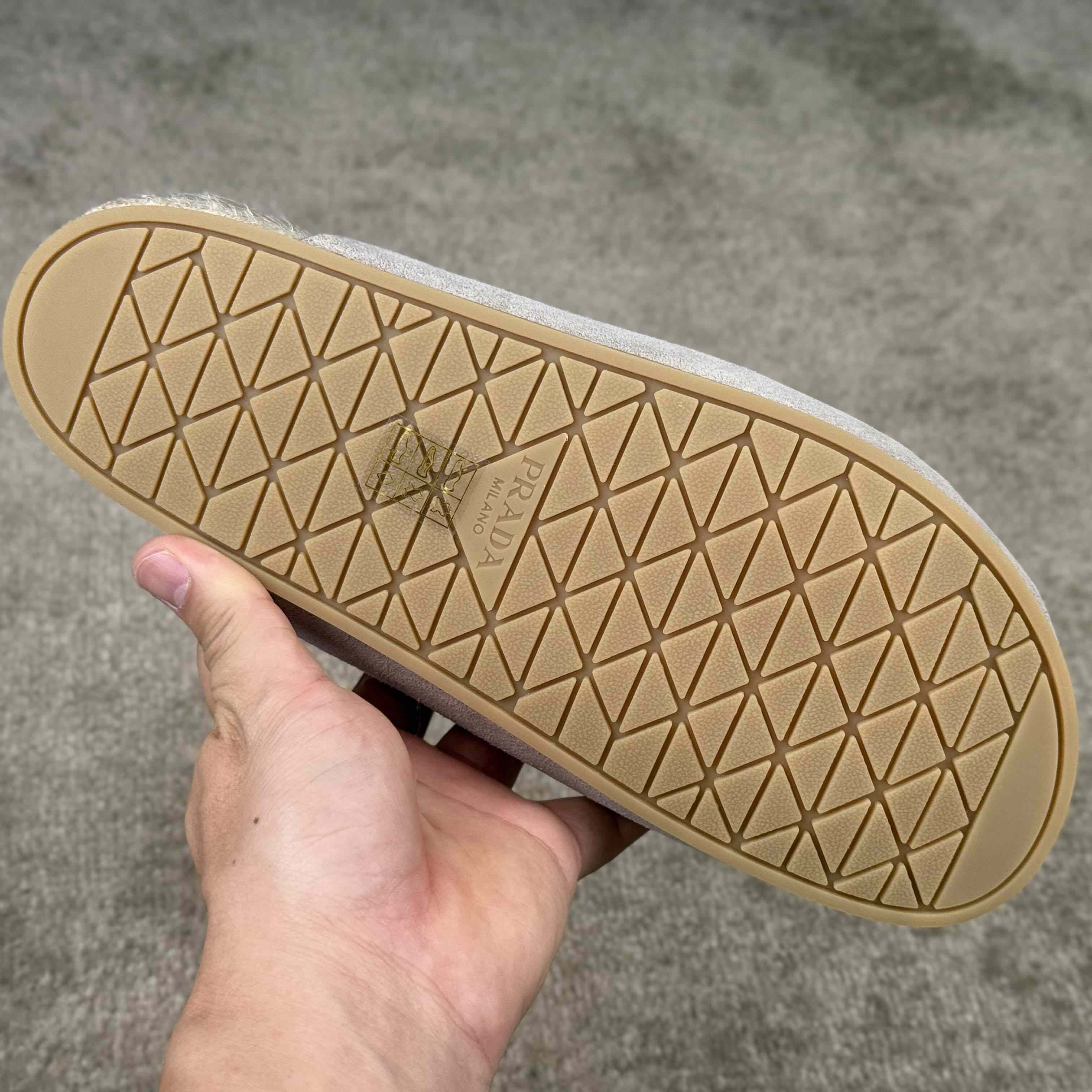 Prada Suede Mules - FashionPlug