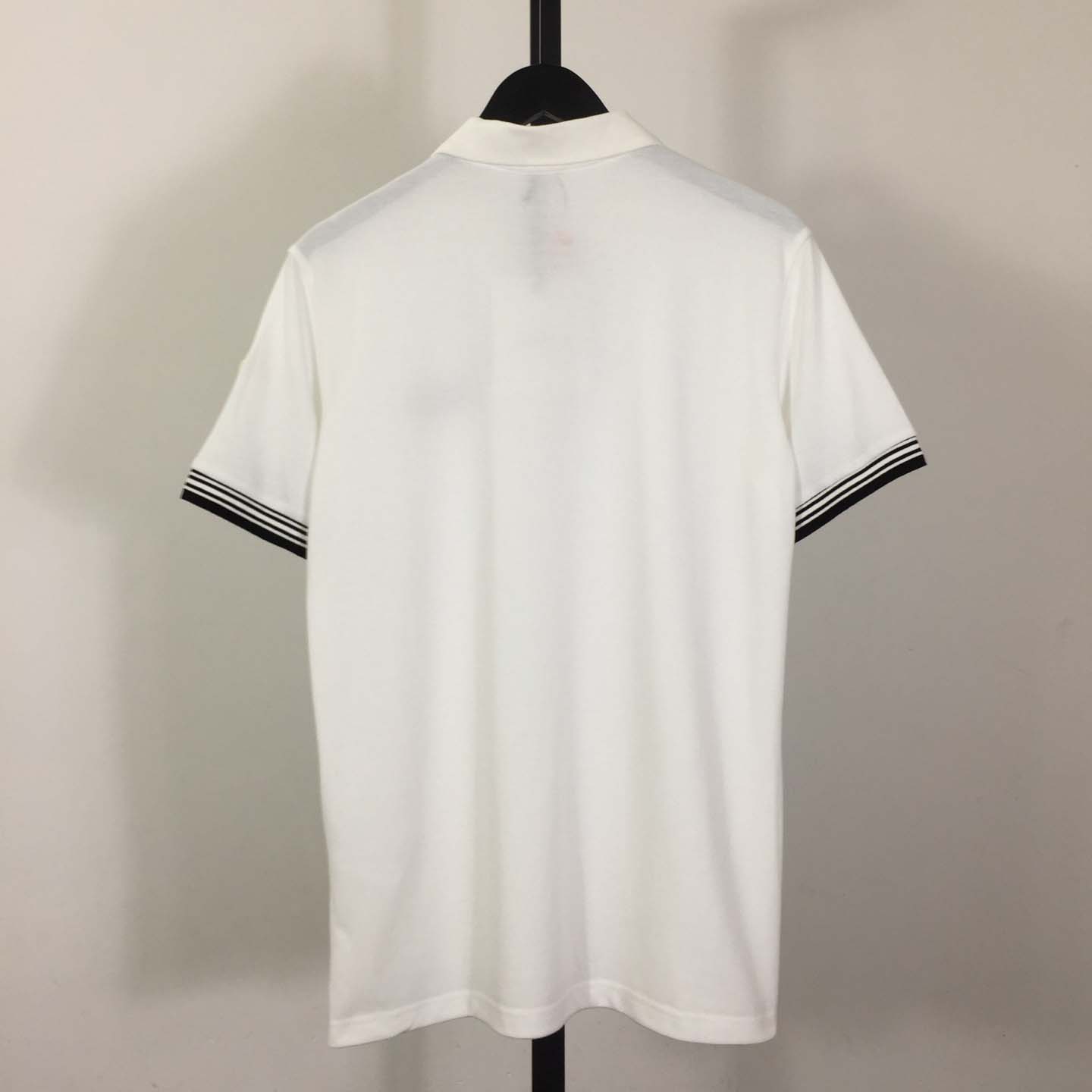 Moncler Logo Cotton Polo Shirt - FashionPlug