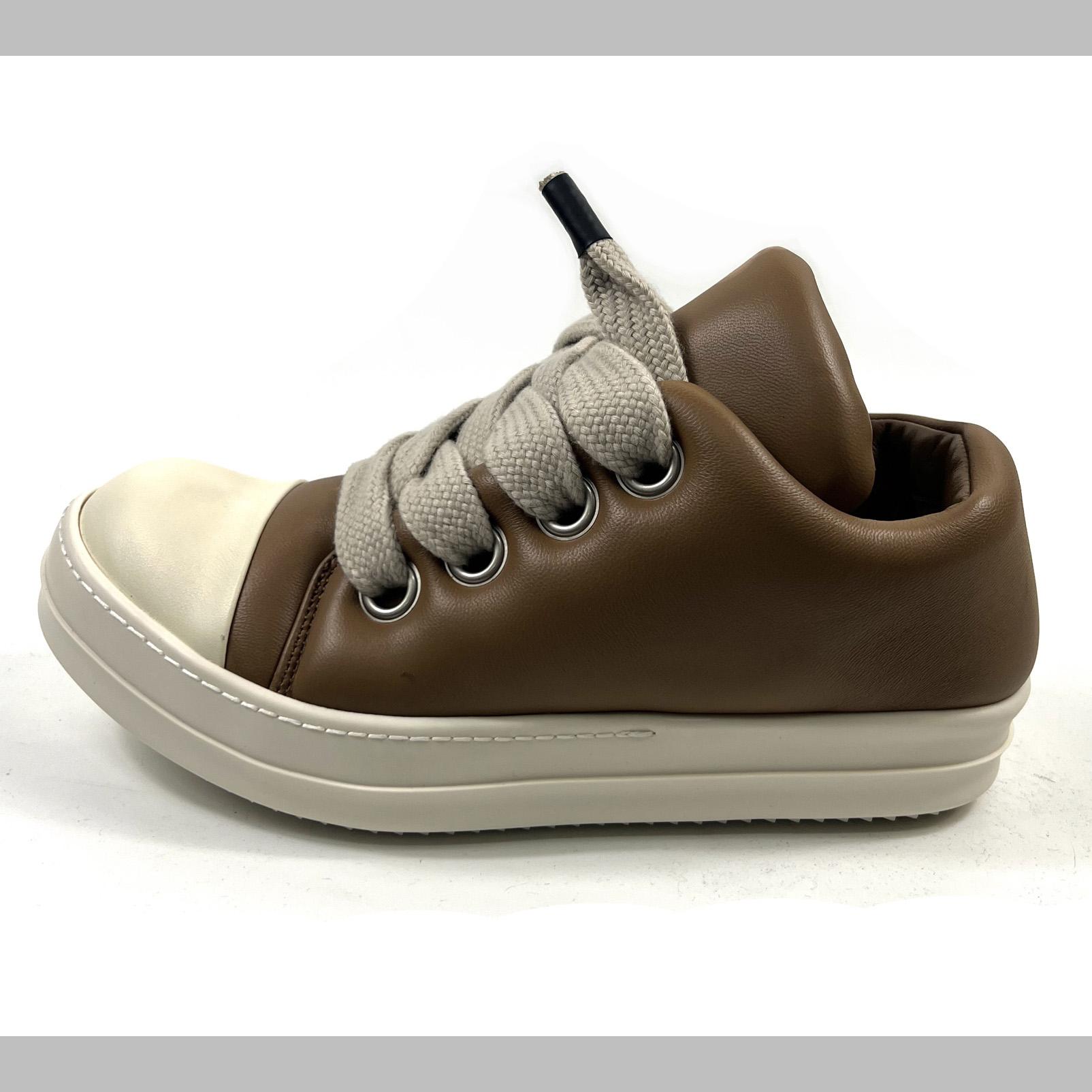 Rick Owens Jumbolaced Padded Sneakers - FashionPlug