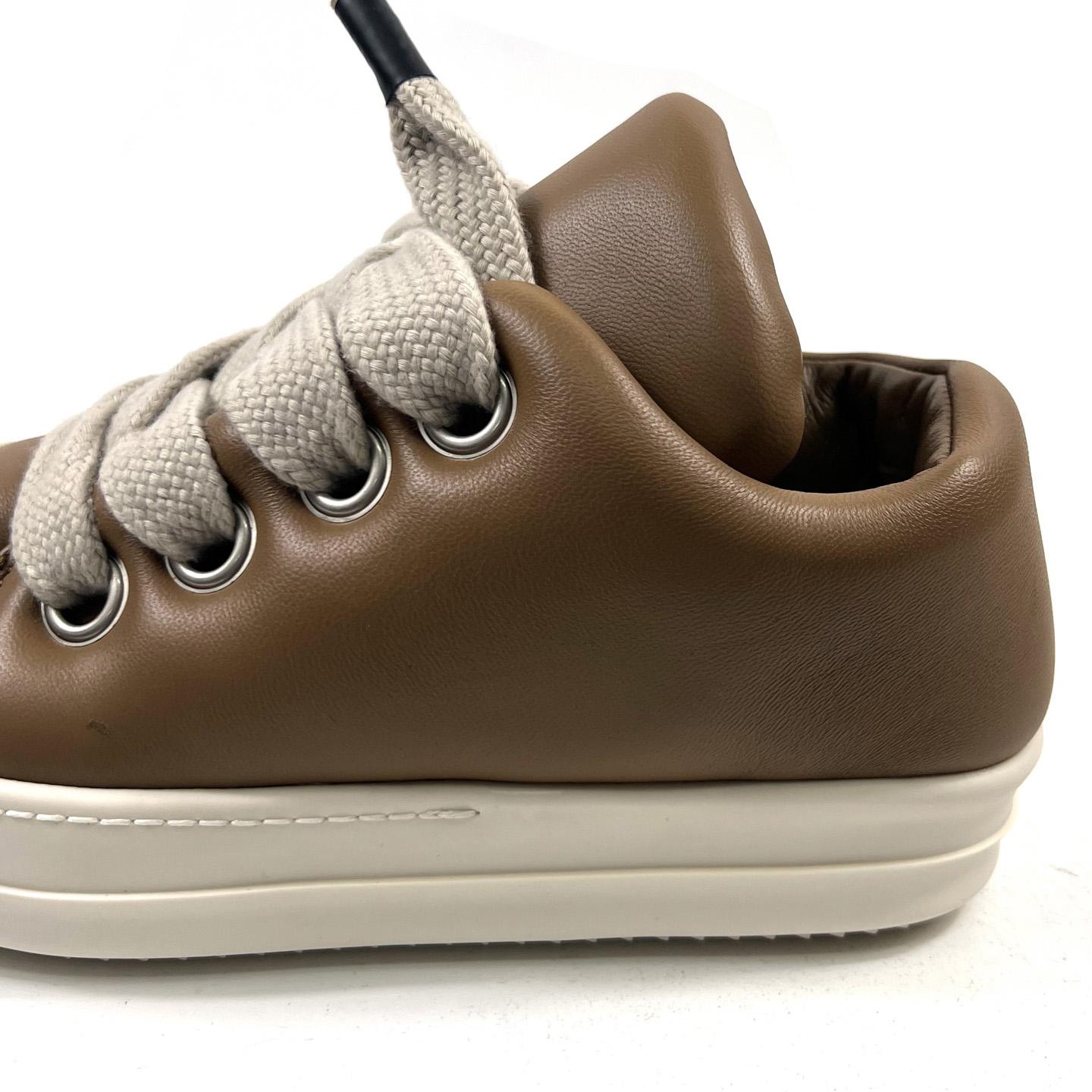 Rick Owens Jumbolaced Padded Sneakers - FashionPlug
