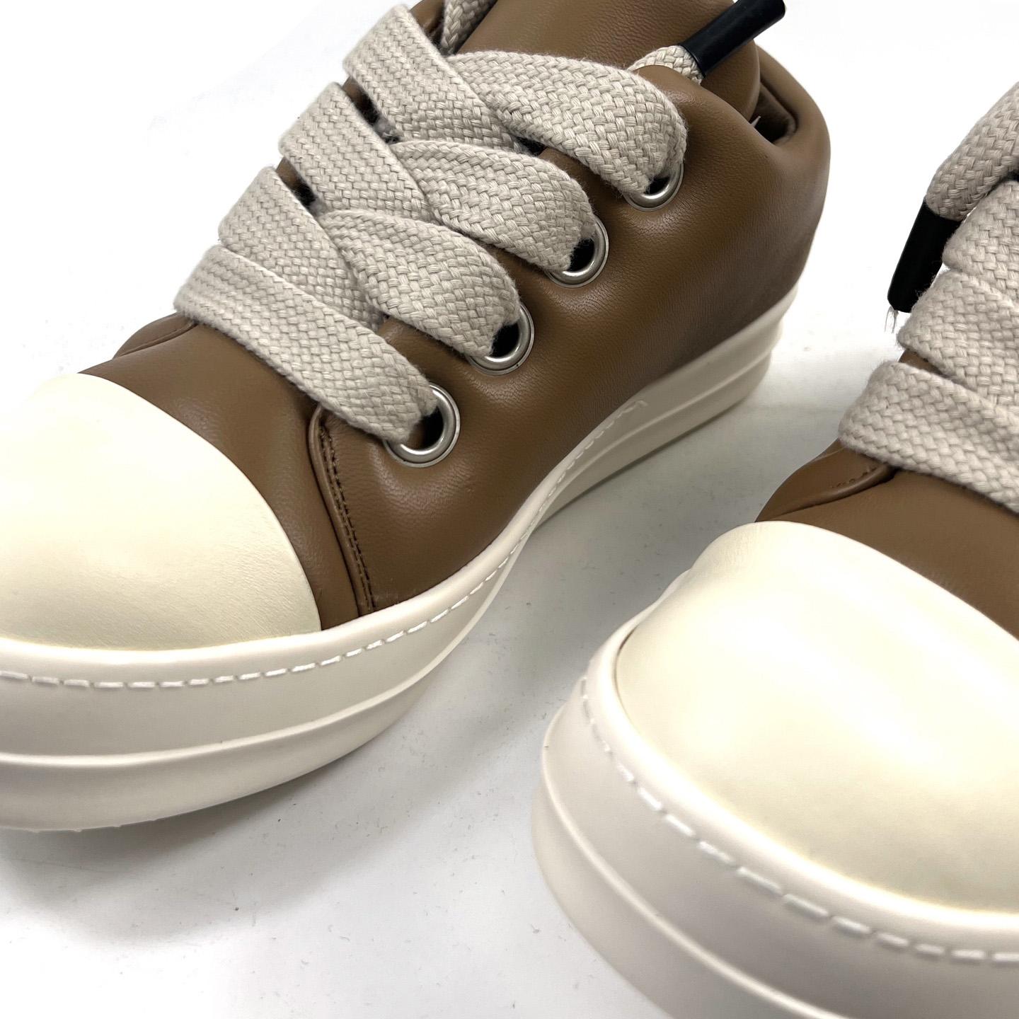 Rick Owens Jumbolaced Padded Sneakers - FashionPlug
