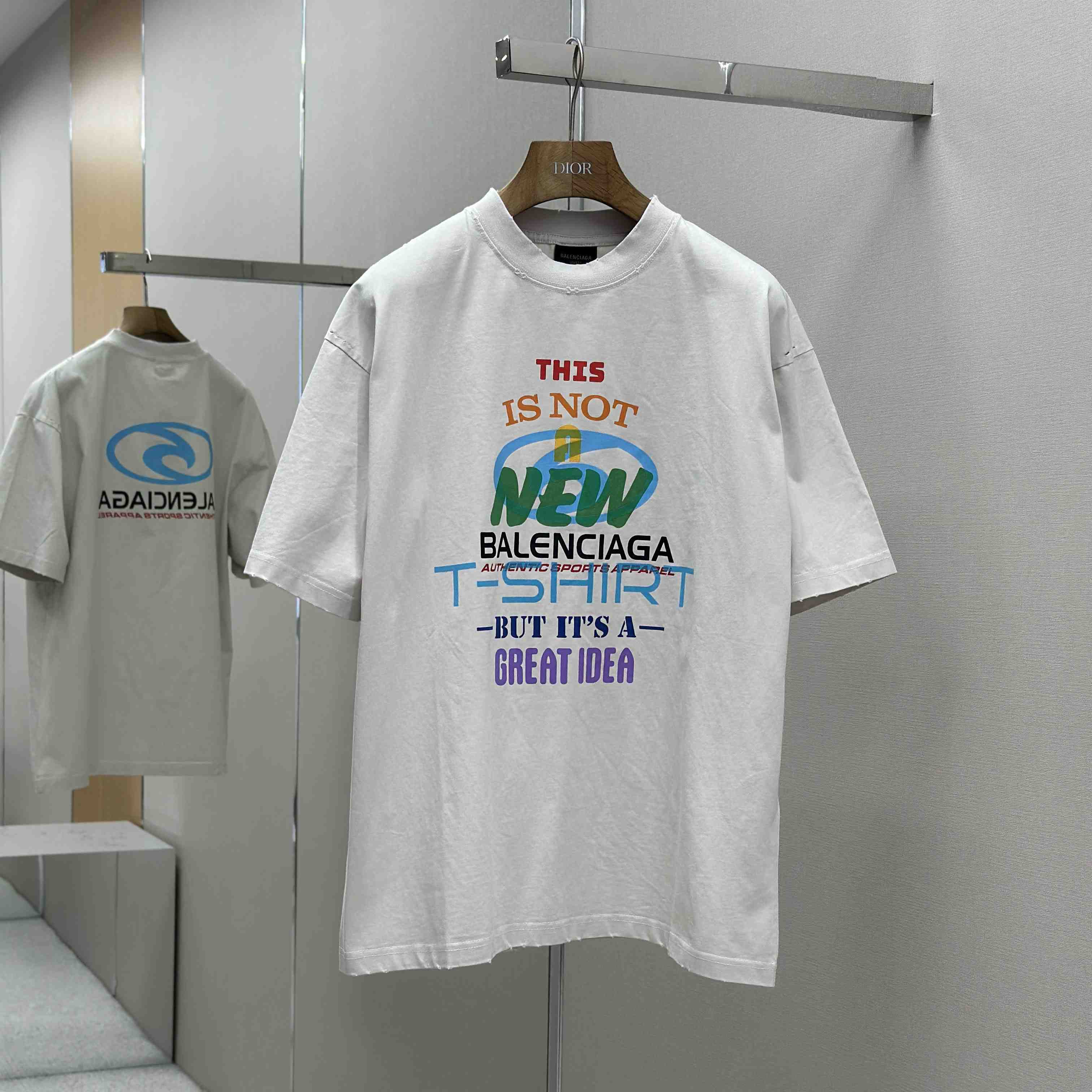 Balenciaga Oversized T-Shirt  - FashionPlug