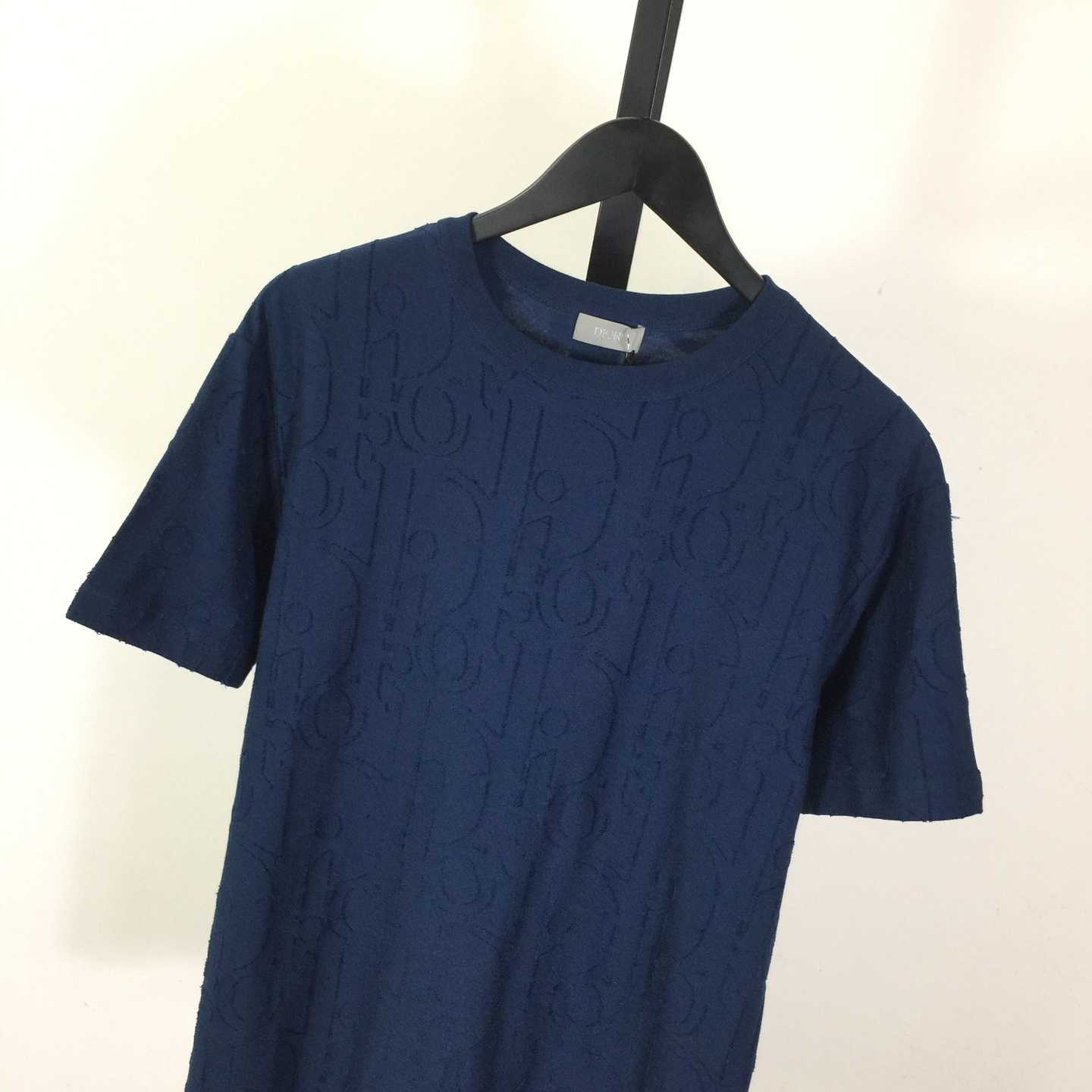 Dior Oblique T-Shirt, Relaxed Fit  - FashionPlug