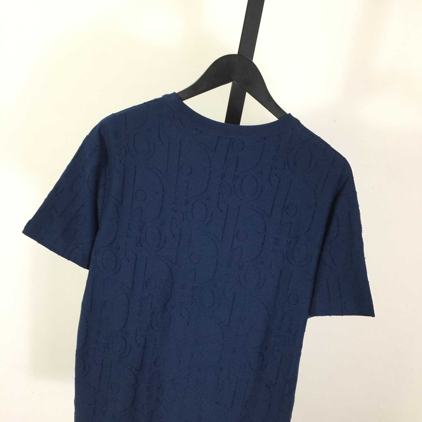Dior Oblique T-Shirt, Relaxed Fit  - FashionPlug