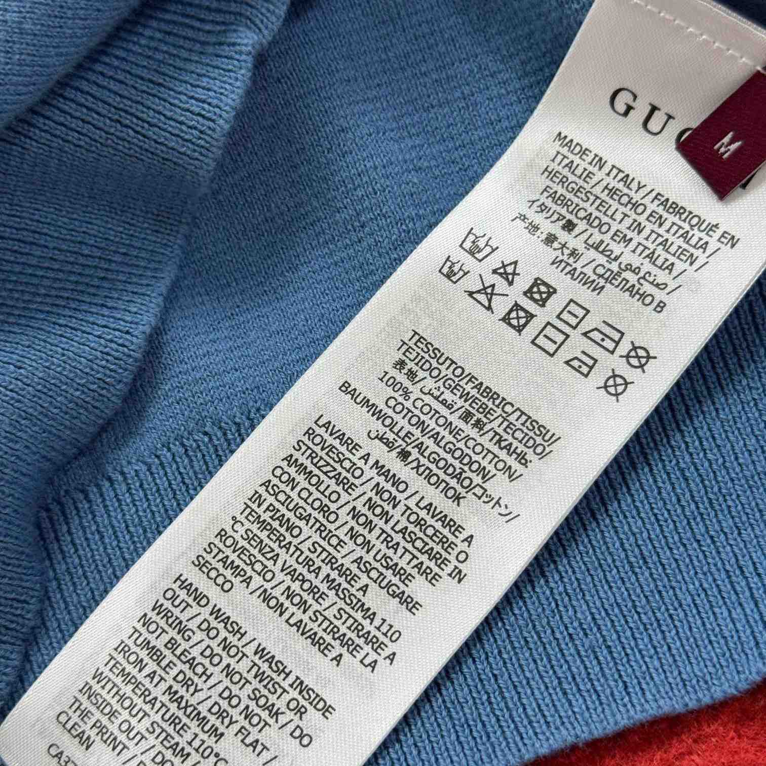 Gucci Gg Silk And Cotton Jacquard Polo Shirt - FashionPlug