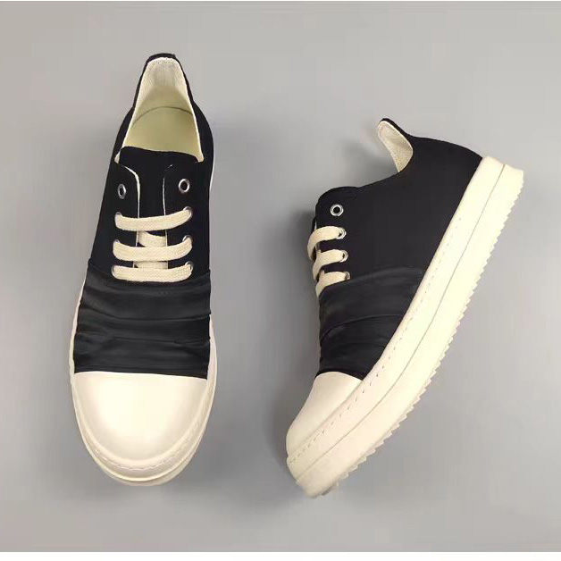 Rick Owens DRKSHDW Canvas Sneakers - FashionPlug