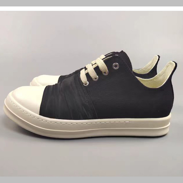 Rick Owens DRKSHDW Canvas Sneakers - FashionPlug