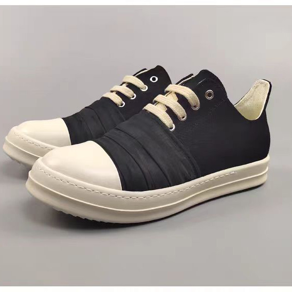 Rick Owens DRKSHDW Canvas Sneakers - FashionPlug