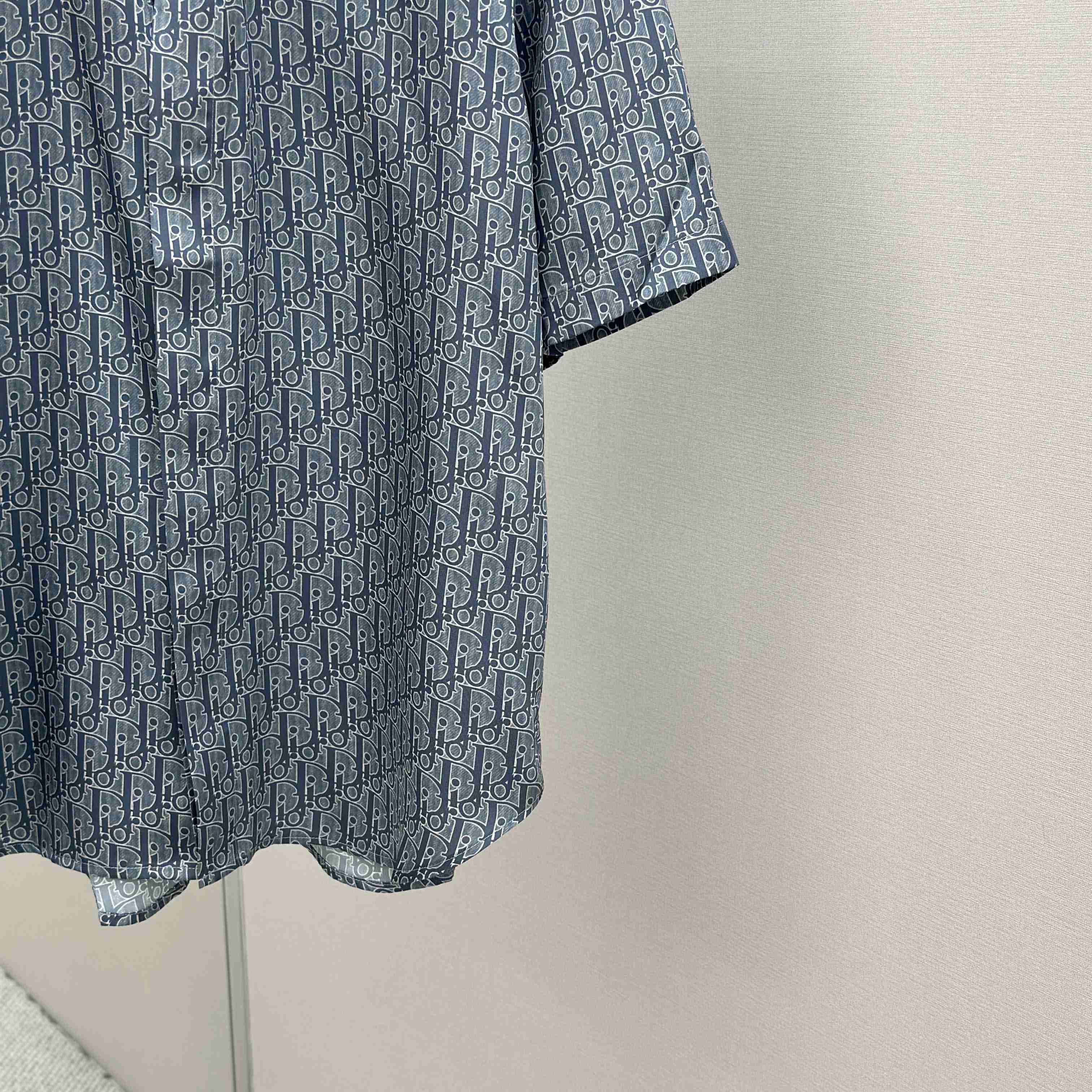 Dior Oblique Short-Sleeved Shirt - FashionPlug