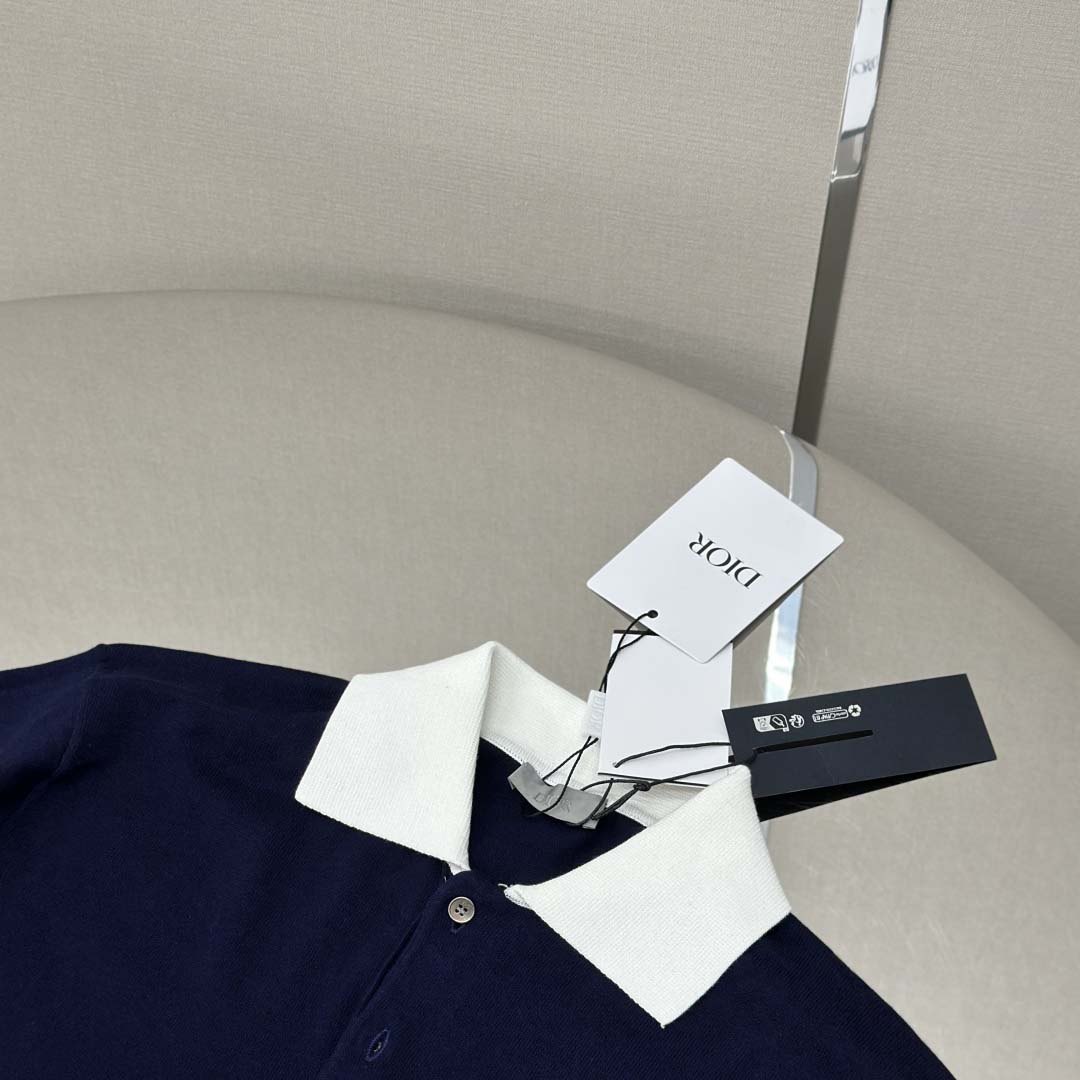 Christian Dior Couture Lily of the Valley Polo Shirt  - FashionPlug