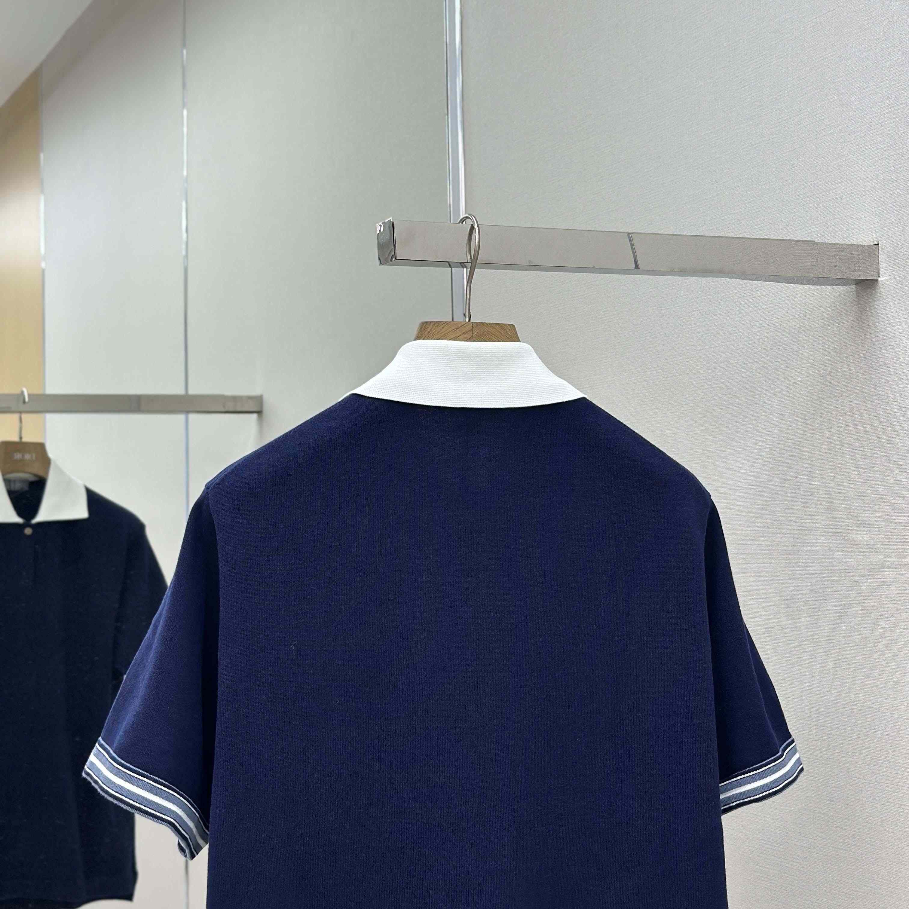 Christian Dior Couture Lily of the Valley Polo Shirt  - FashionPlug