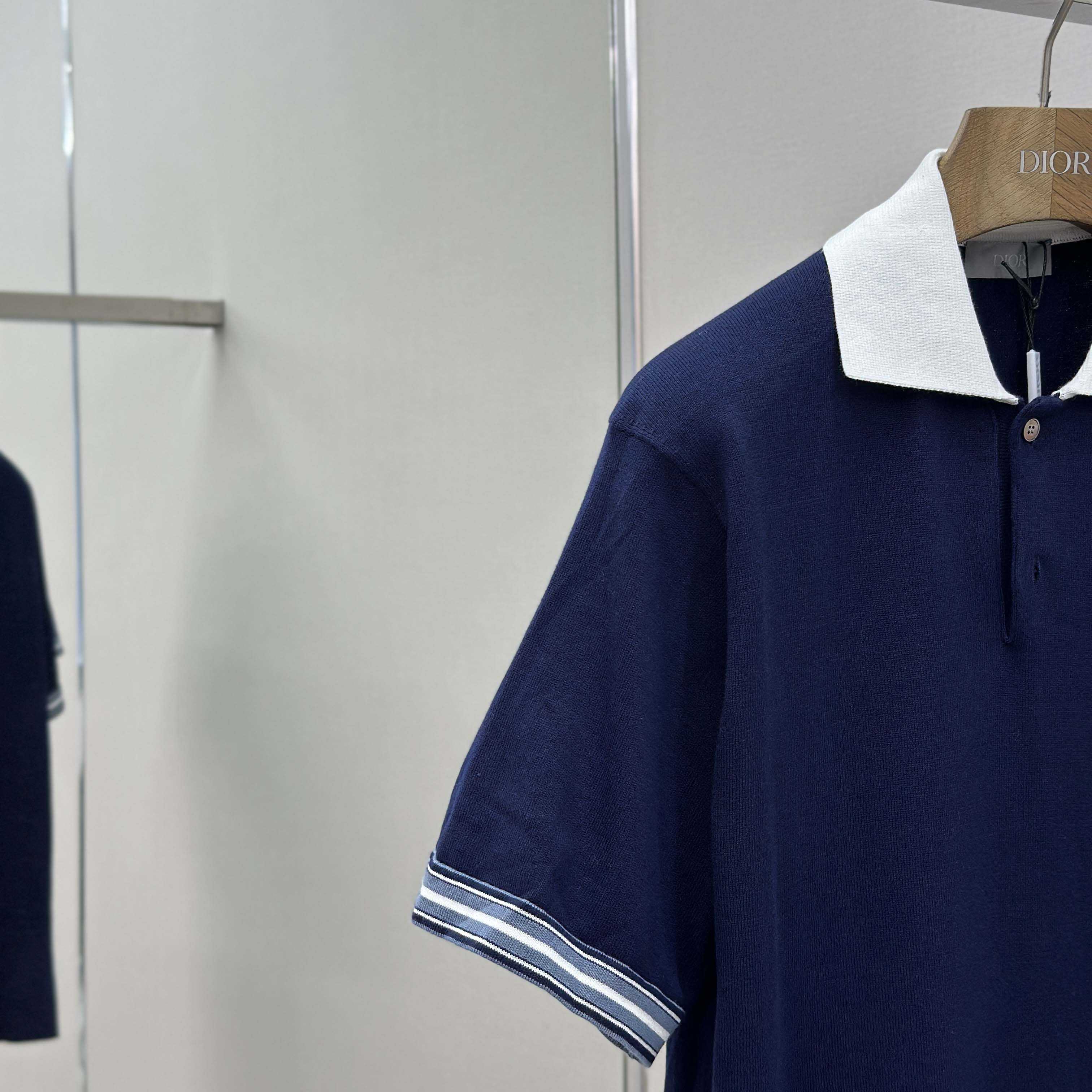 Christian Dior Couture Lily of the Valley Polo Shirt  - FashionPlug