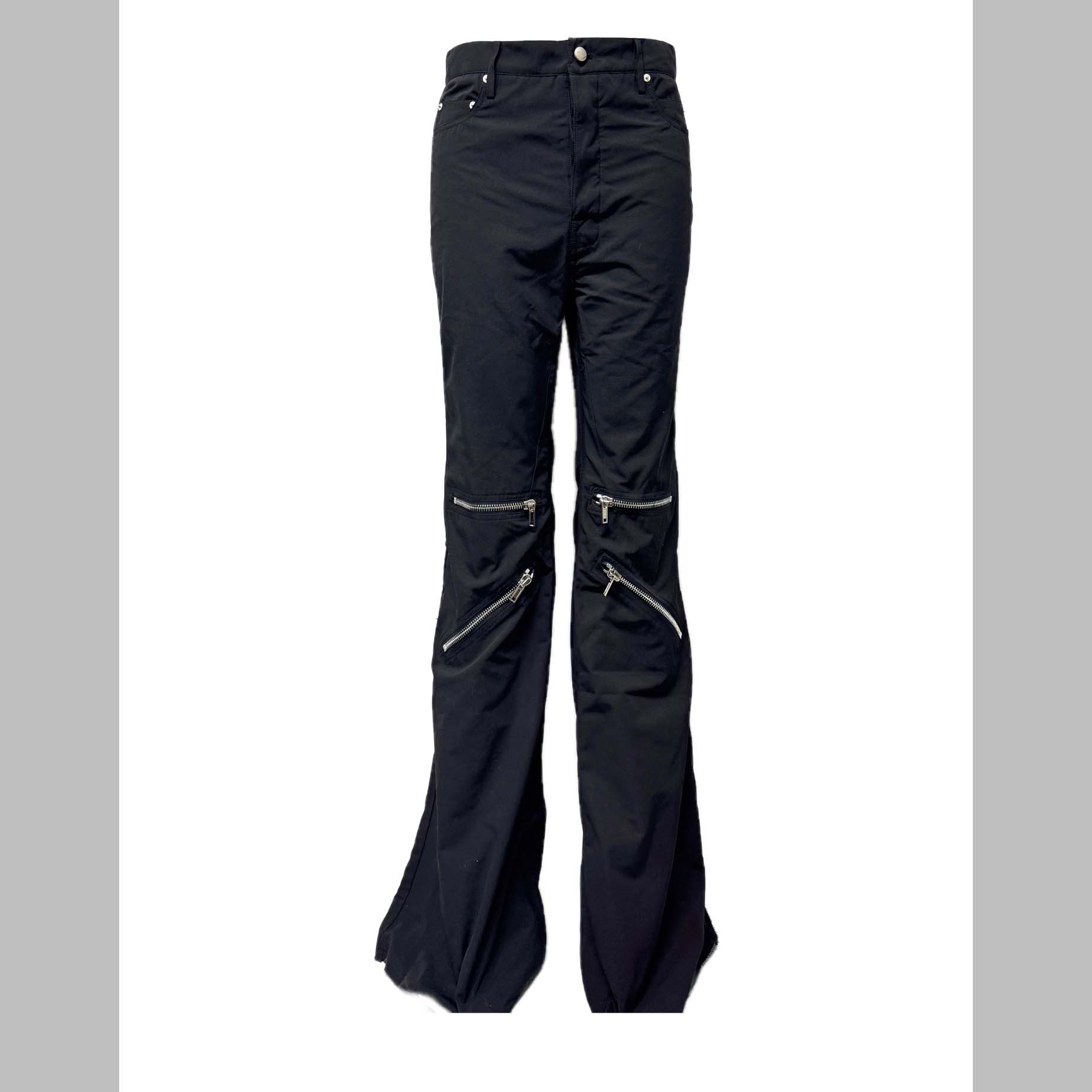 Rick Owens  SS25 Hollywood Bolan Cargo In Black - FashionPlug