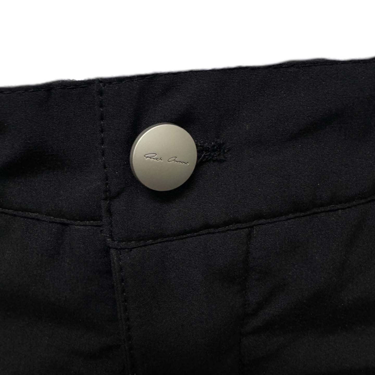 Rick Owens  SS25 Hollywood Bolan Cargo In Black - FashionPlug