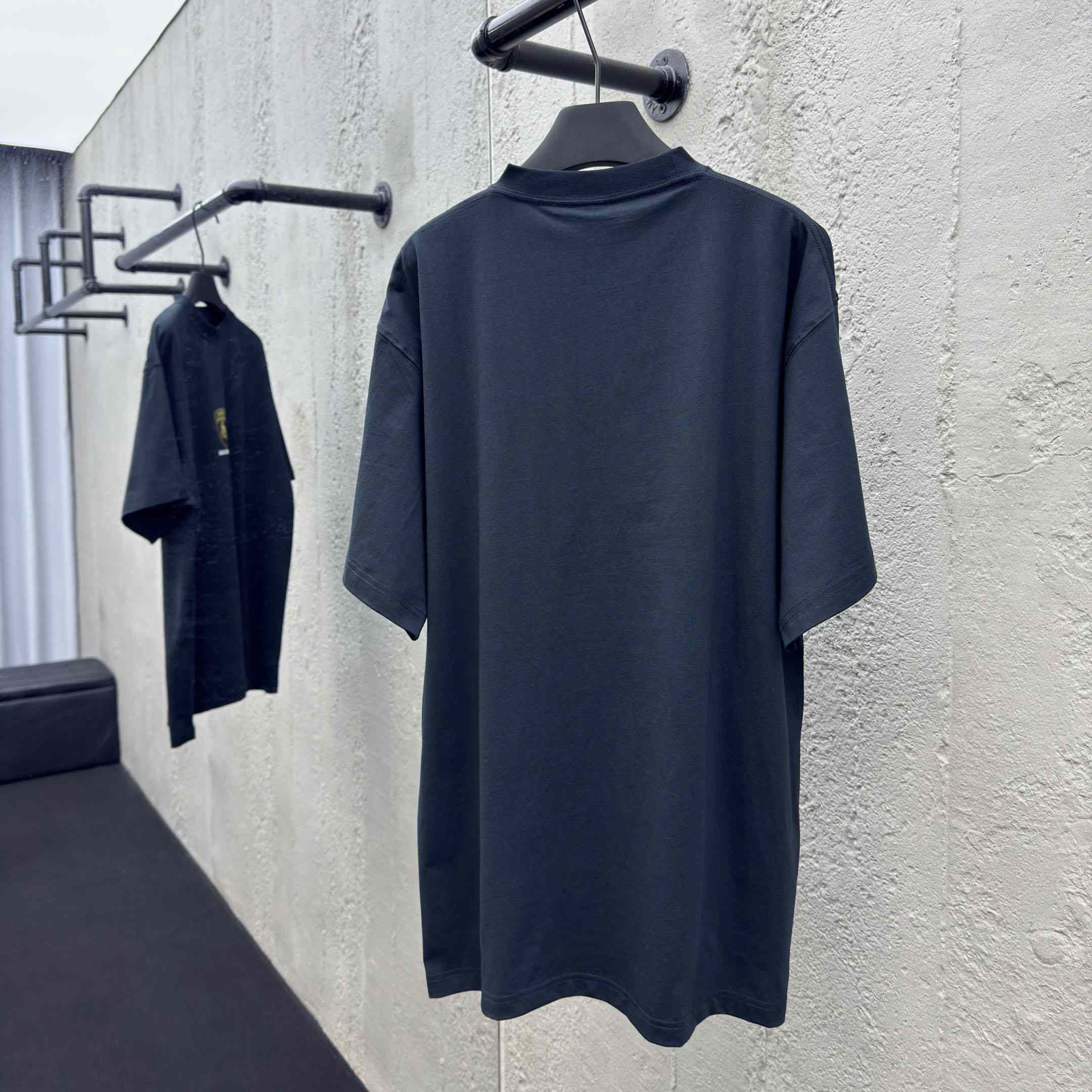 Balenciaga I Automobili Lamborghini Oversized T-Shirt inFaded Black  - FashionPlug