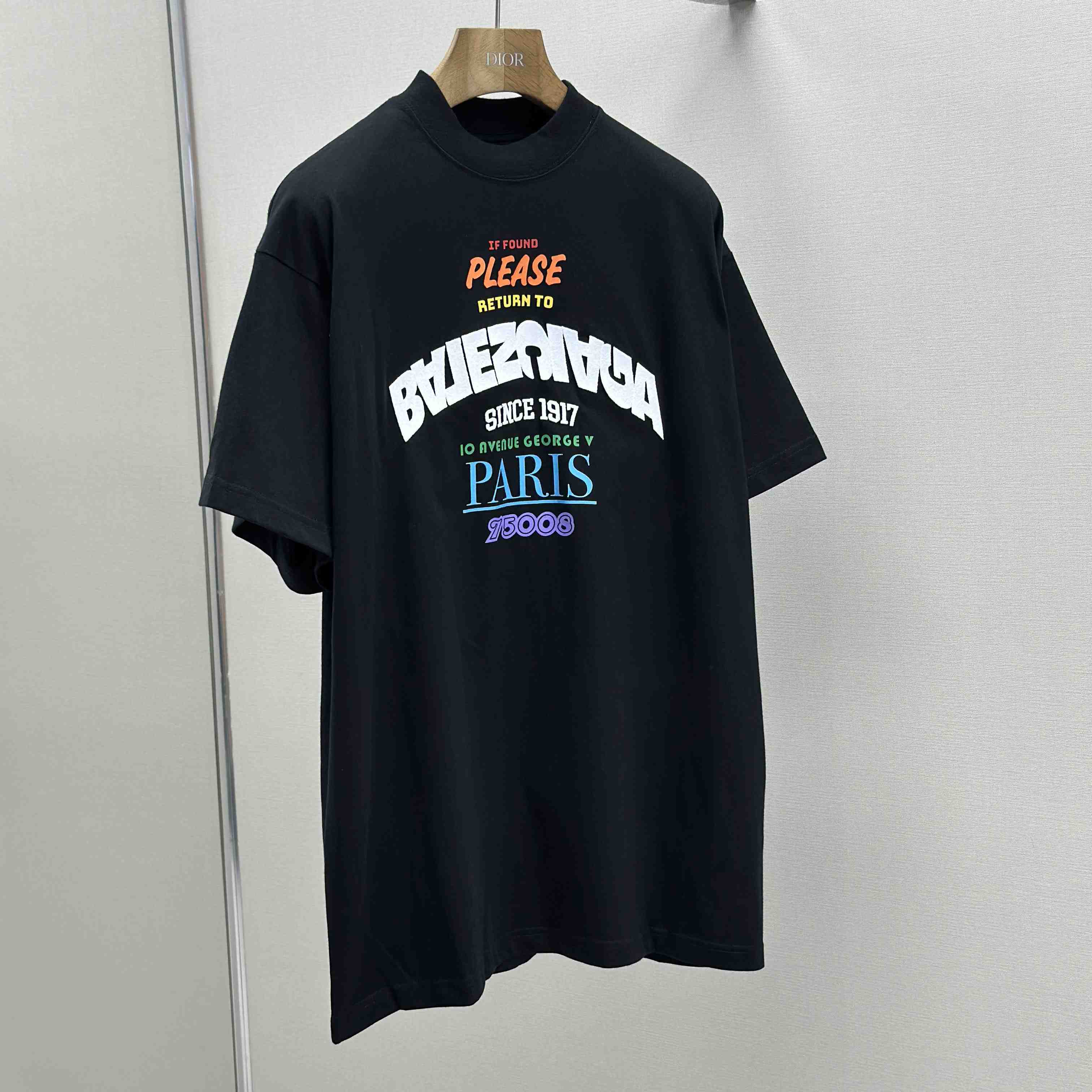 Balenciaga Oversized T-Shirt  - FashionPlug