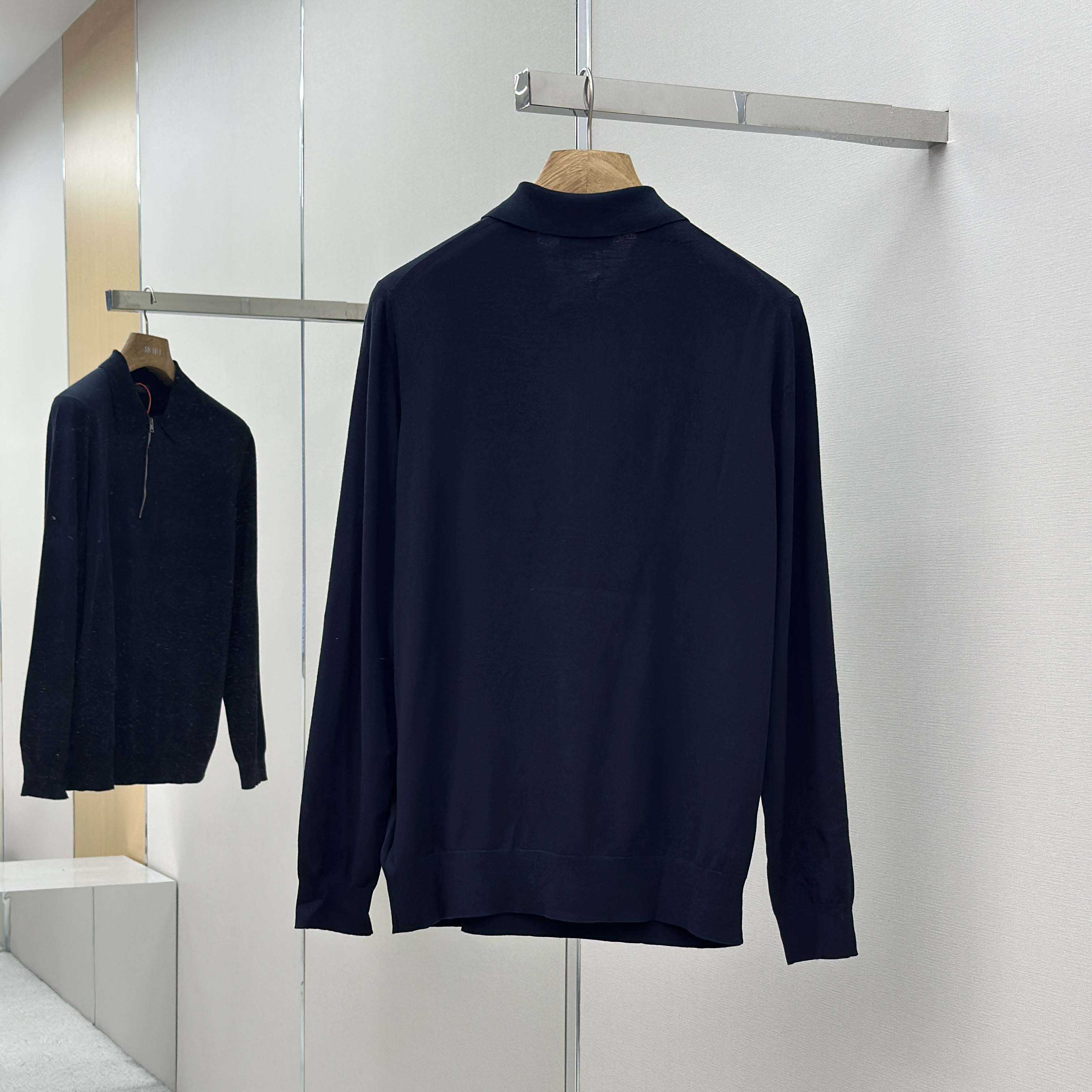 Prada Superfine Wool Polo Shirt - FashionPlug