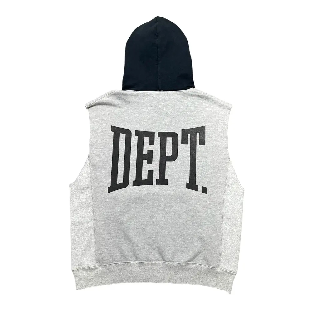 Gallery Dept. GYM Cut Off Hoodie - FashionPlug